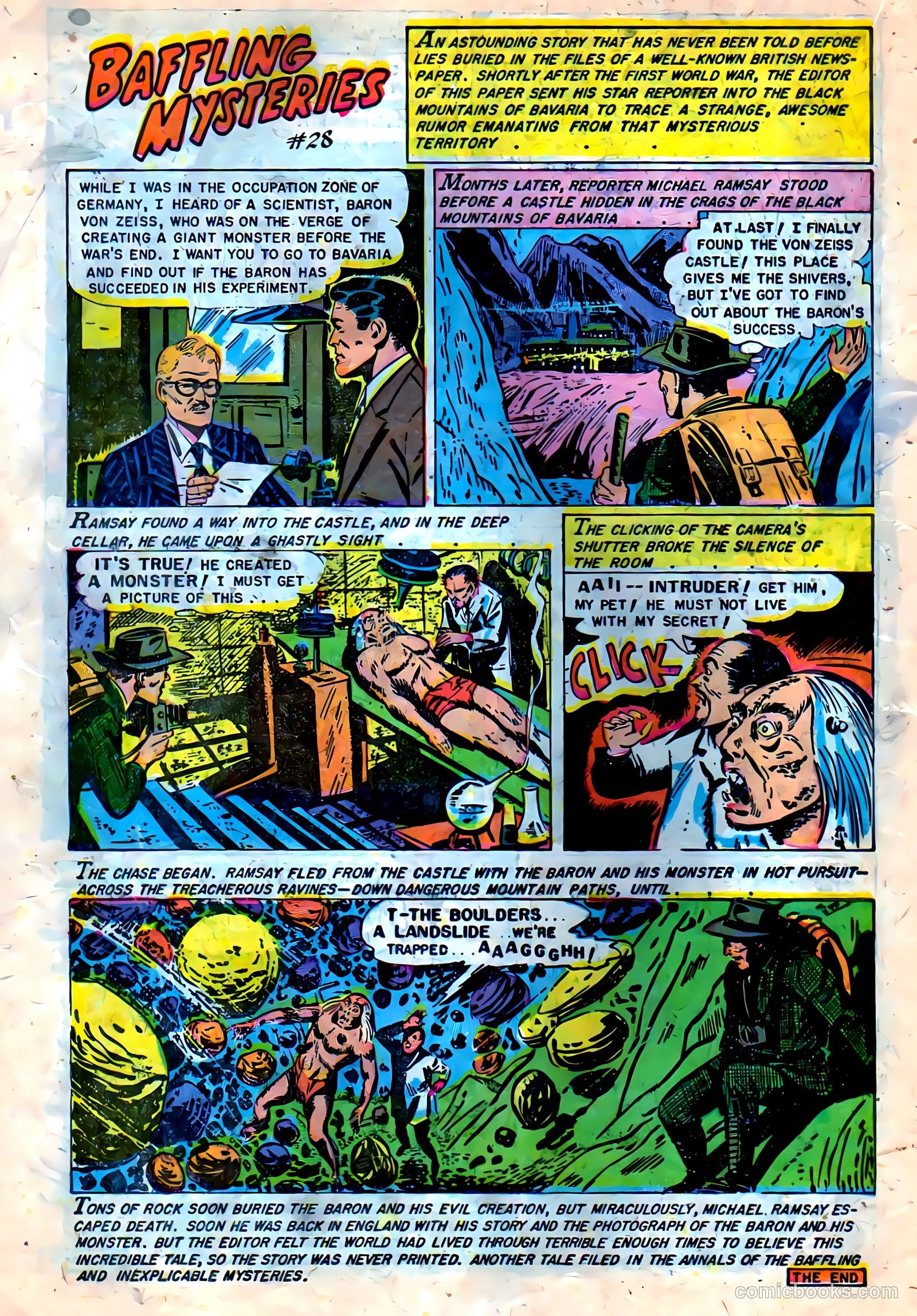 Baffling Mysteries #17 — page 18 of 36