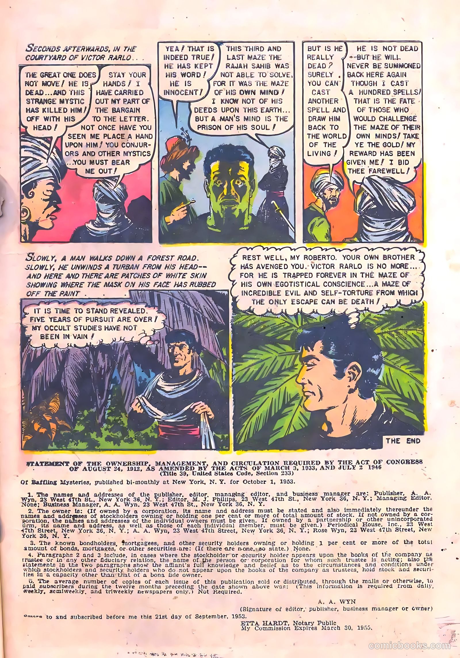 Baffling Mysteries #20 — page 9 of 36