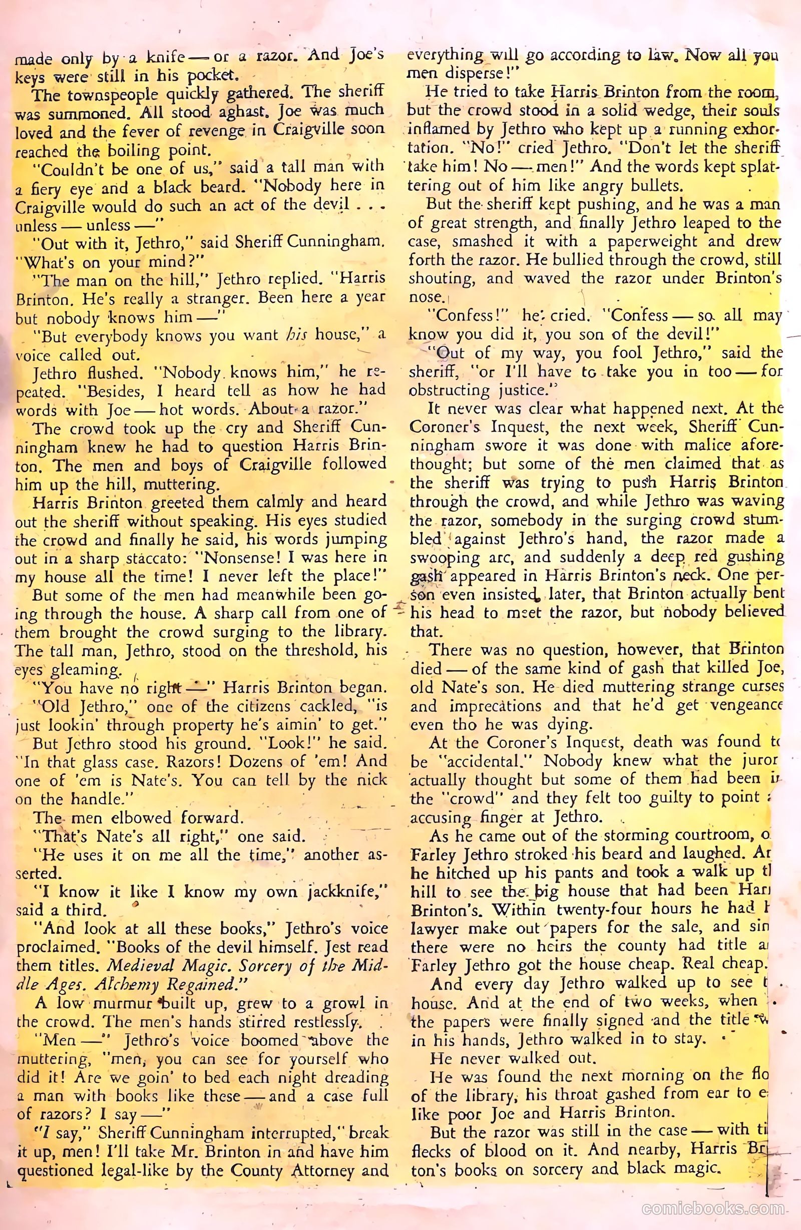 Baffling Mysteries #20 — page 27 of 36