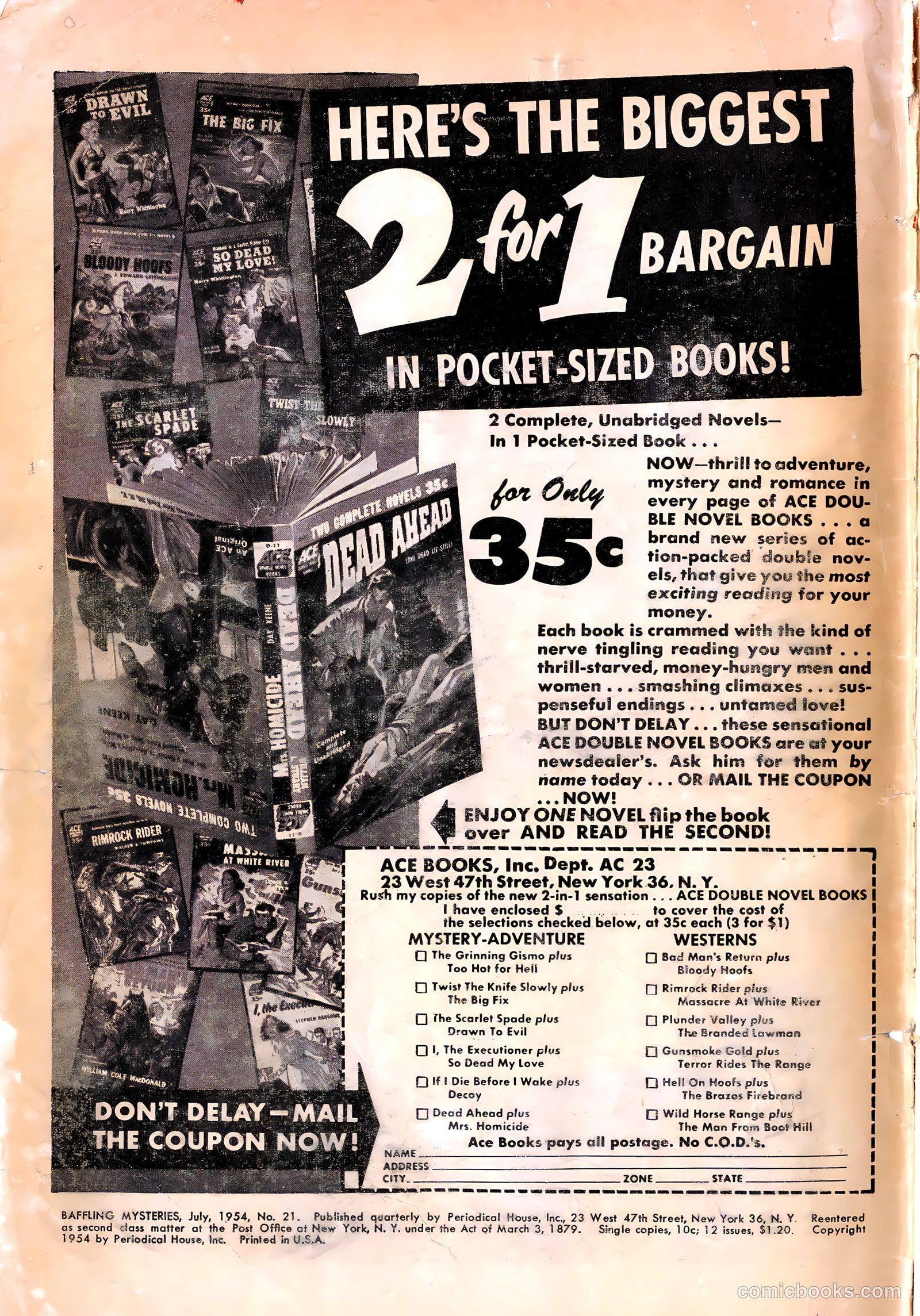 Baffling Mysteries #21 — page 2 of 37