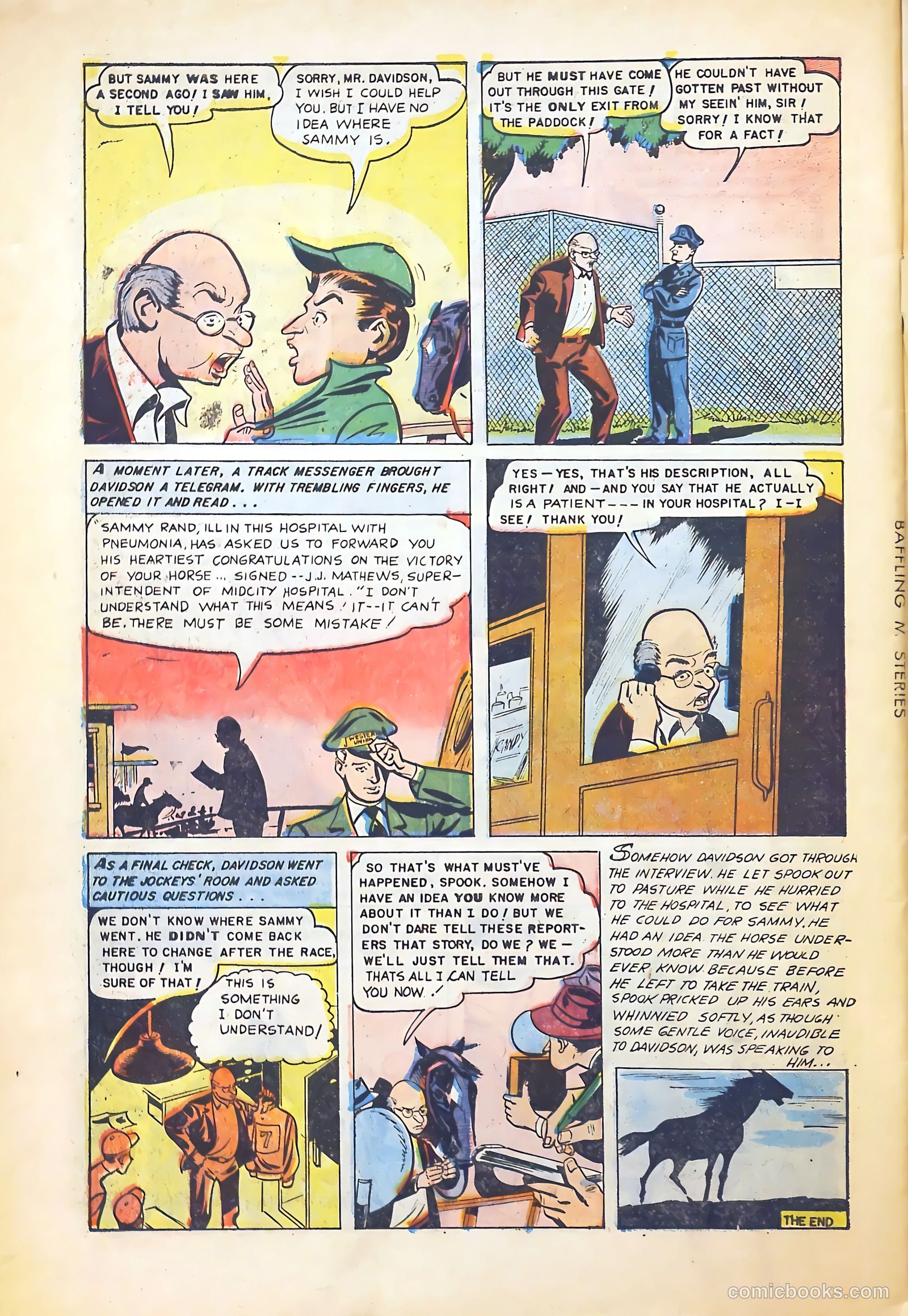 Baffling Mysteries #26 — page 34 of 36