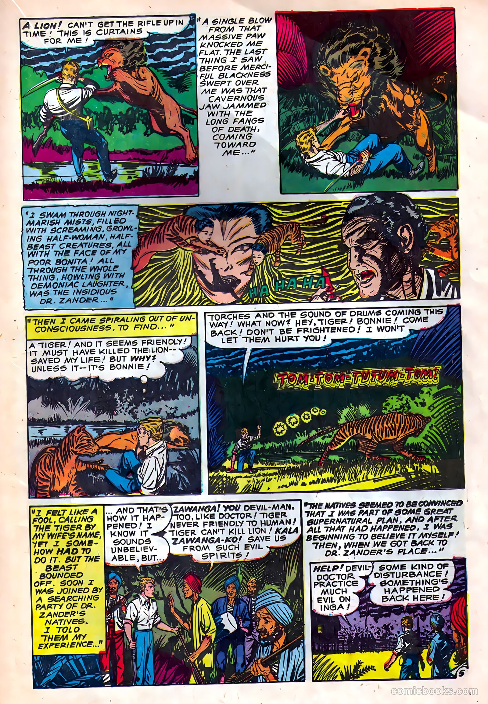 Baffling Mysteries #5 — page 21 of 36
