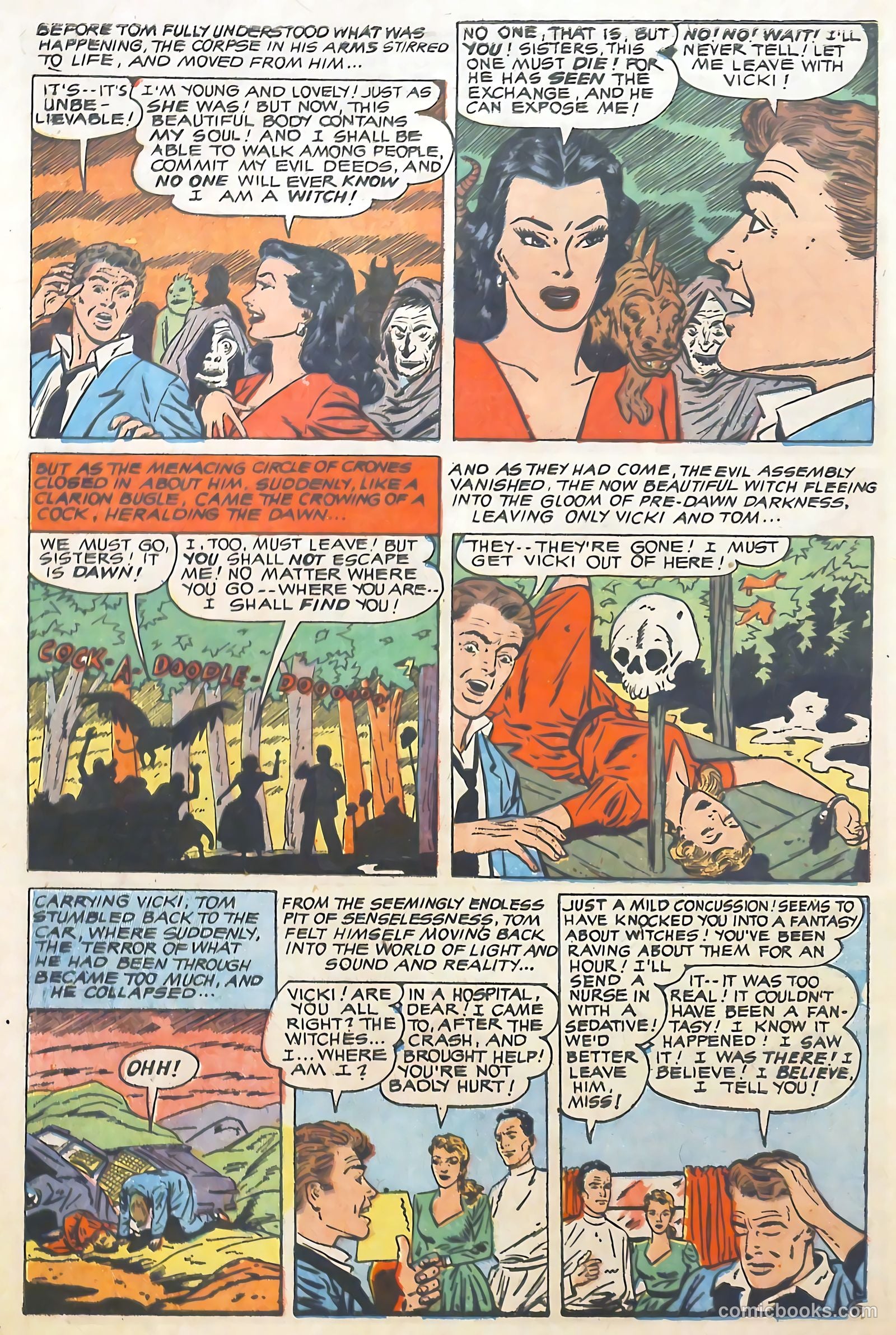 Baffling Mysteries #6 — page 8 of 36