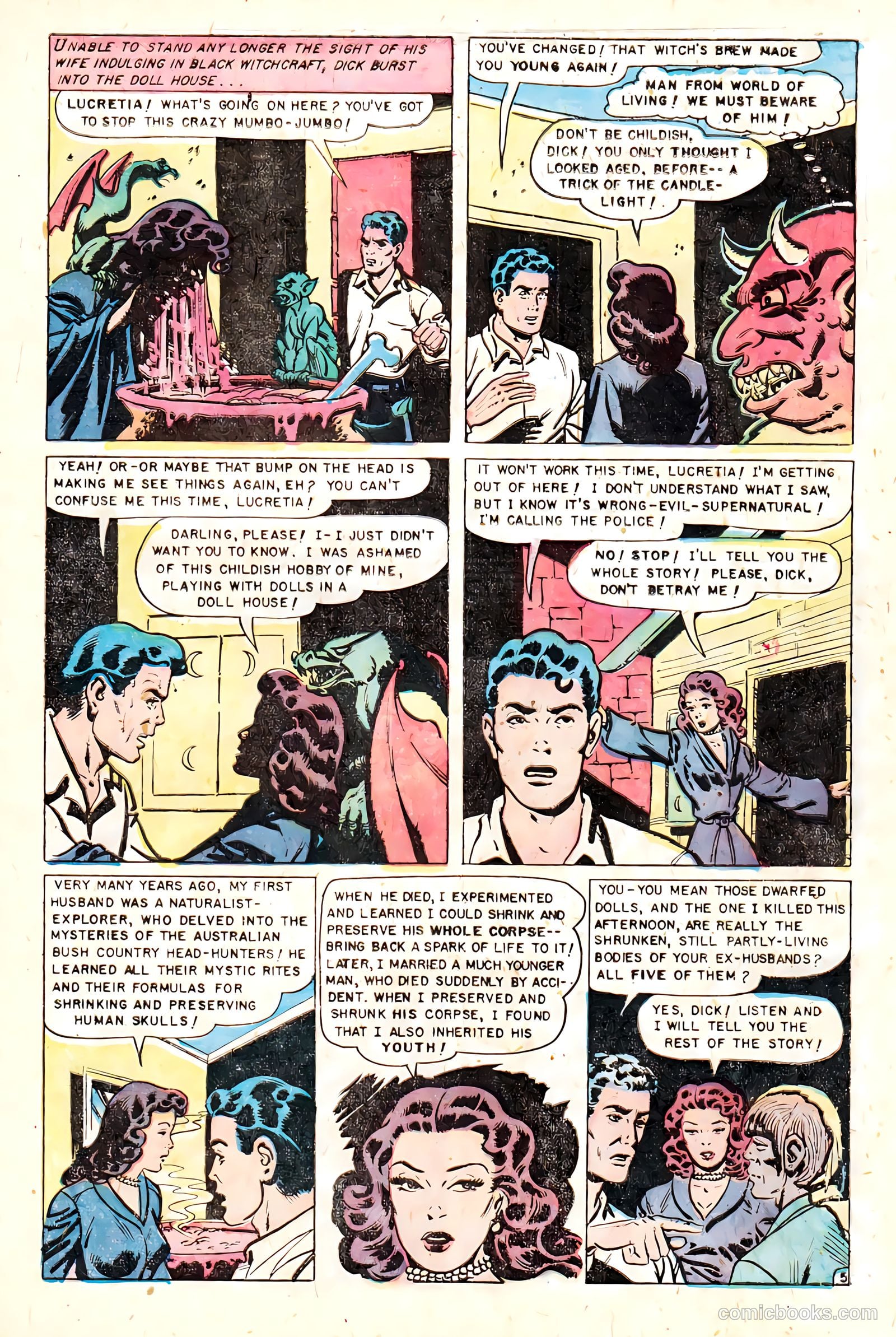 Baffling Mysteries #8 — page 7 of 36