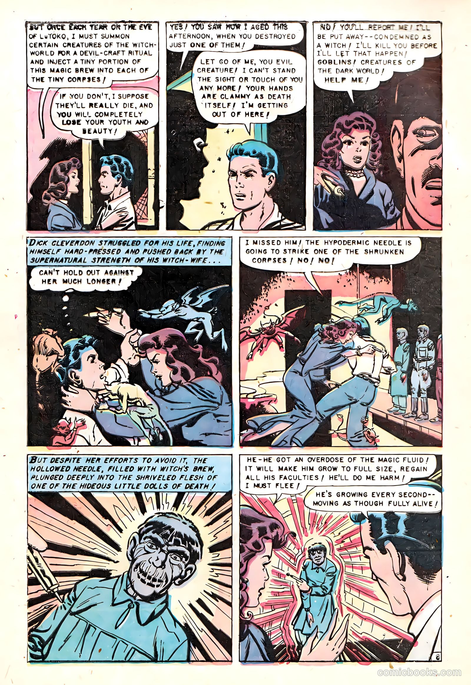 Baffling Mysteries #8 — page 8 of 36