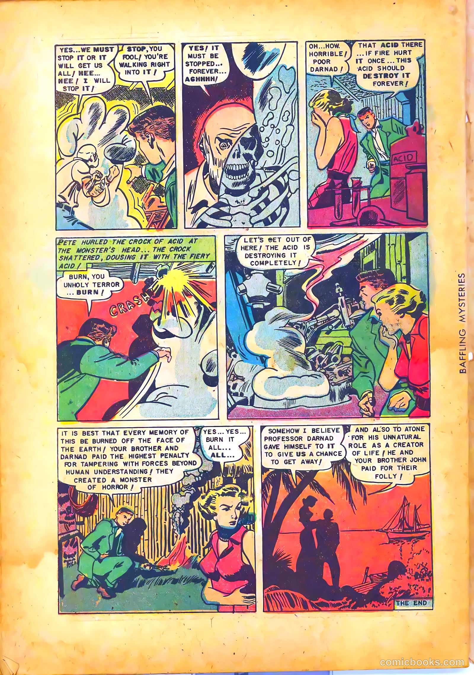 Baffling Mysteries #9 — page 34 of 36