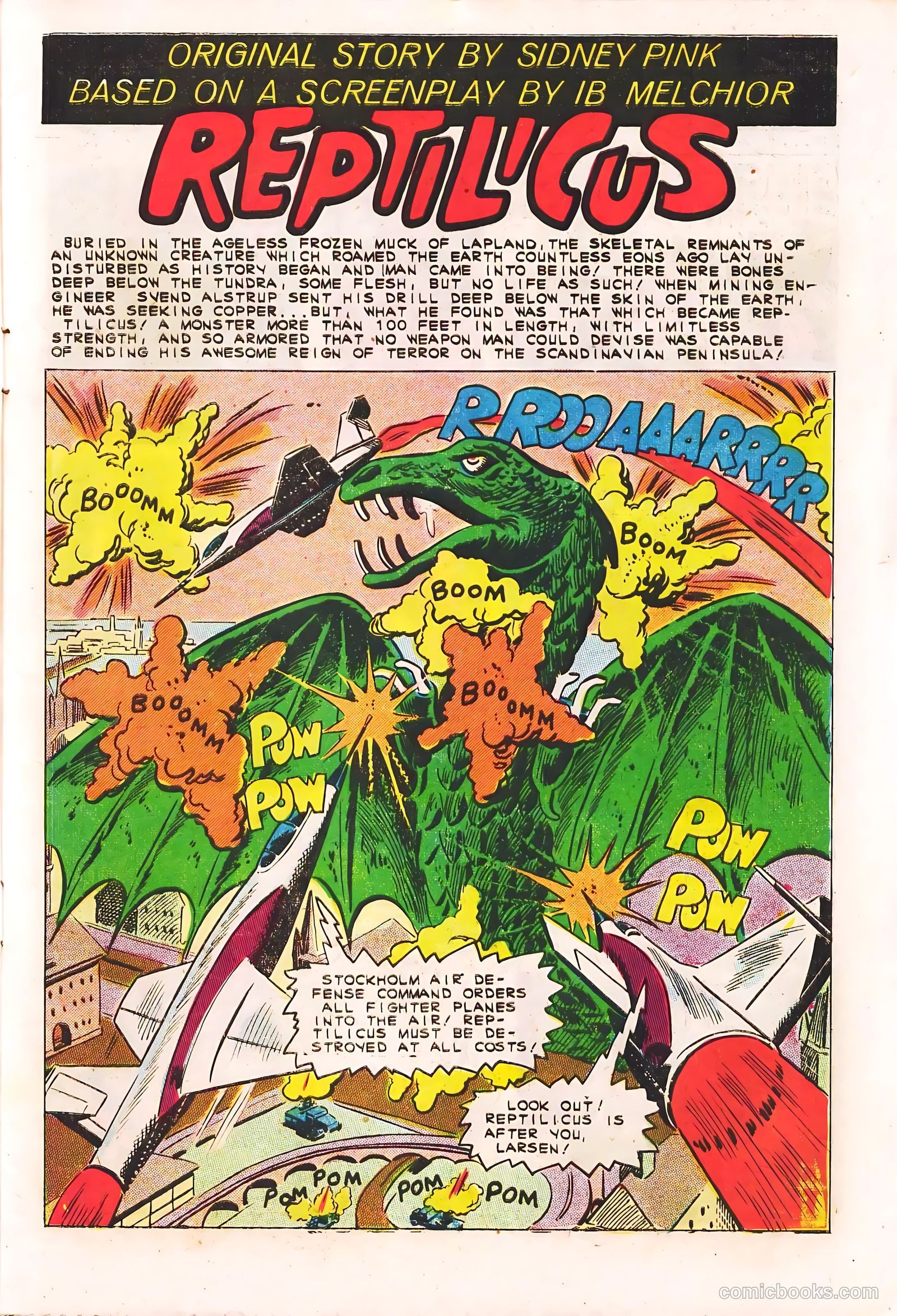 Reptilicus #1 — page 3 of 36