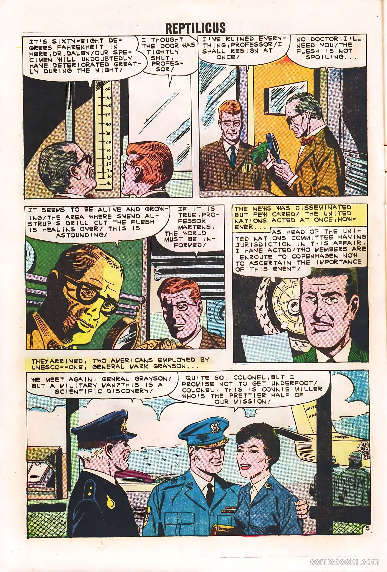 Reptilicus #1 — page 8 of 36