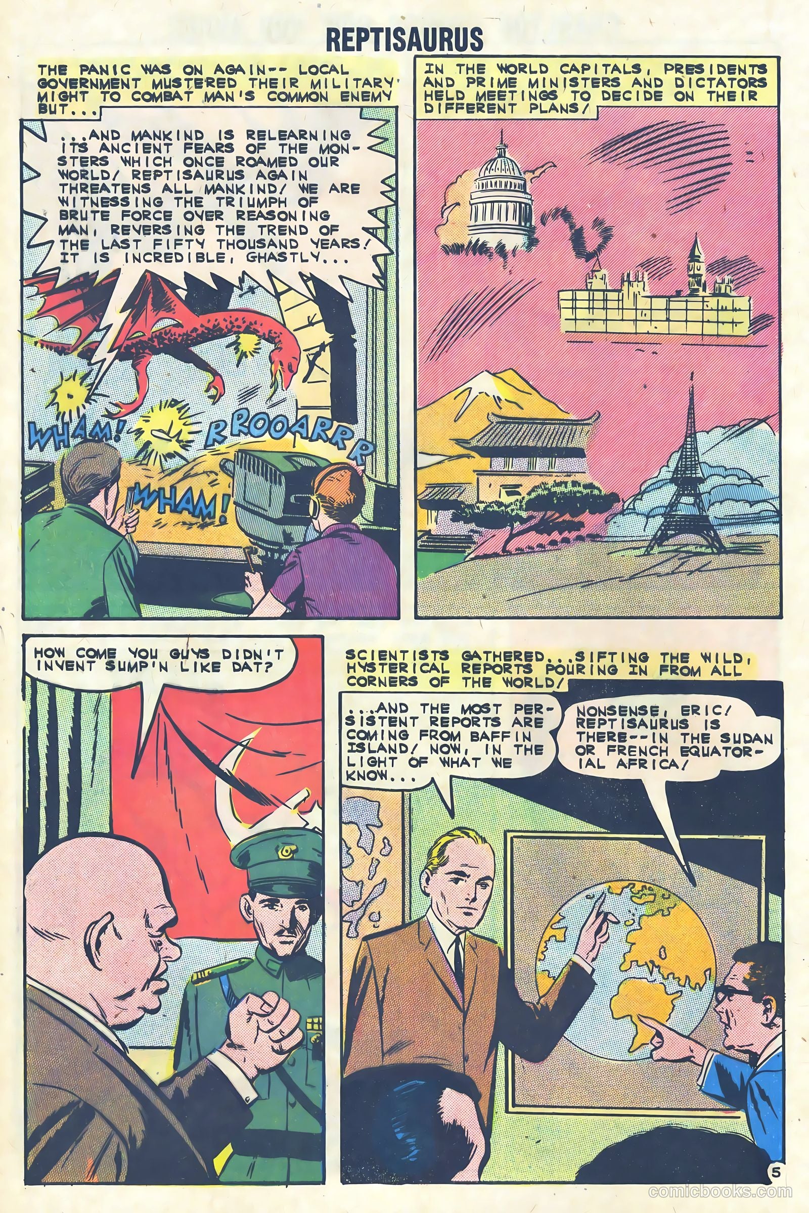 Reptisaurus #4 — page 8 of 36