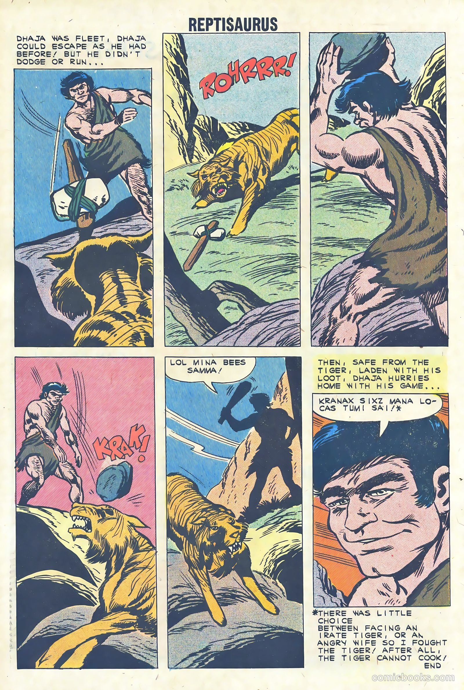 Reptisaurus #4 — page 32 of 36