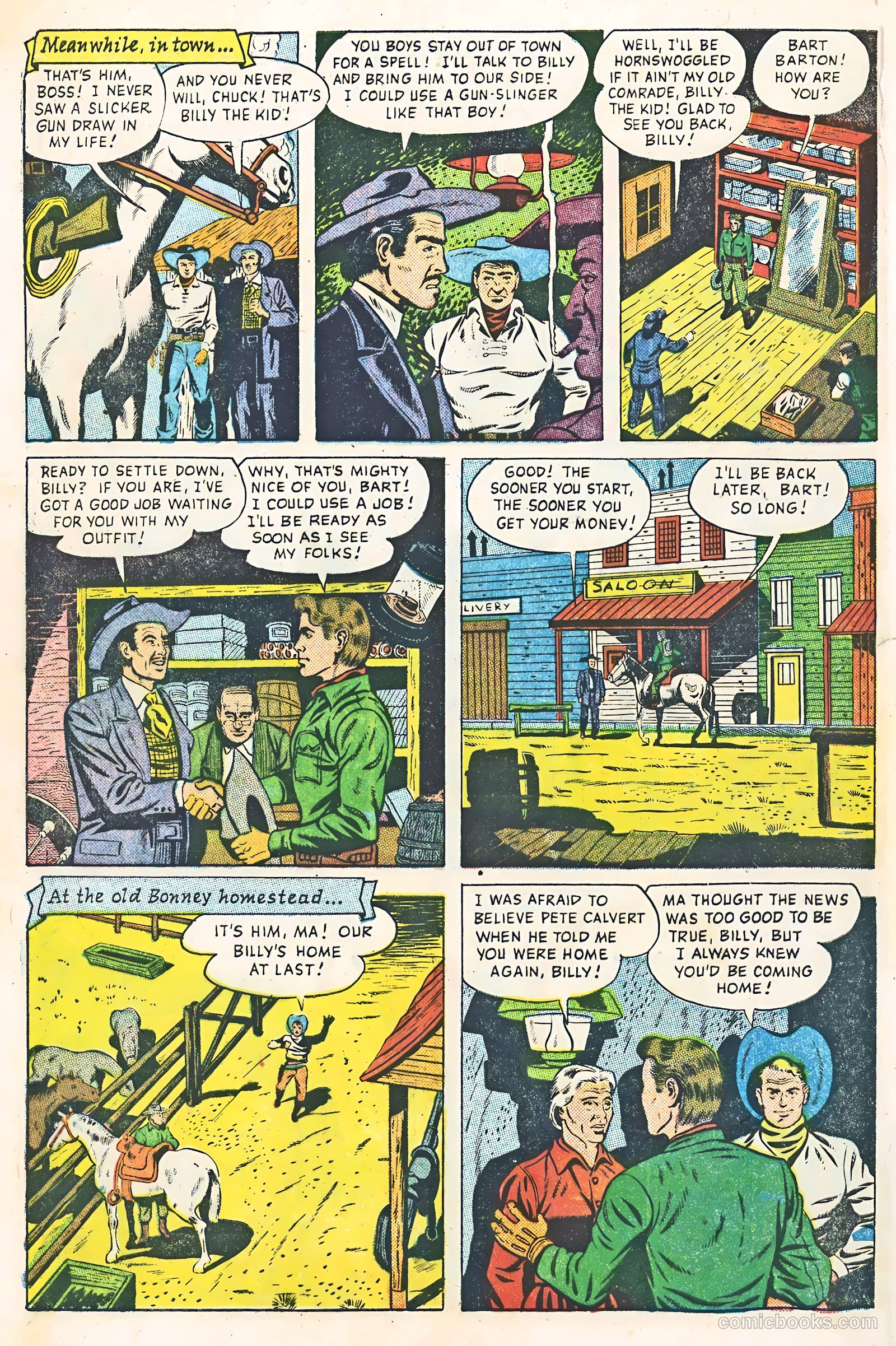 Return of the Outlaw #1 — page 6 of 37
