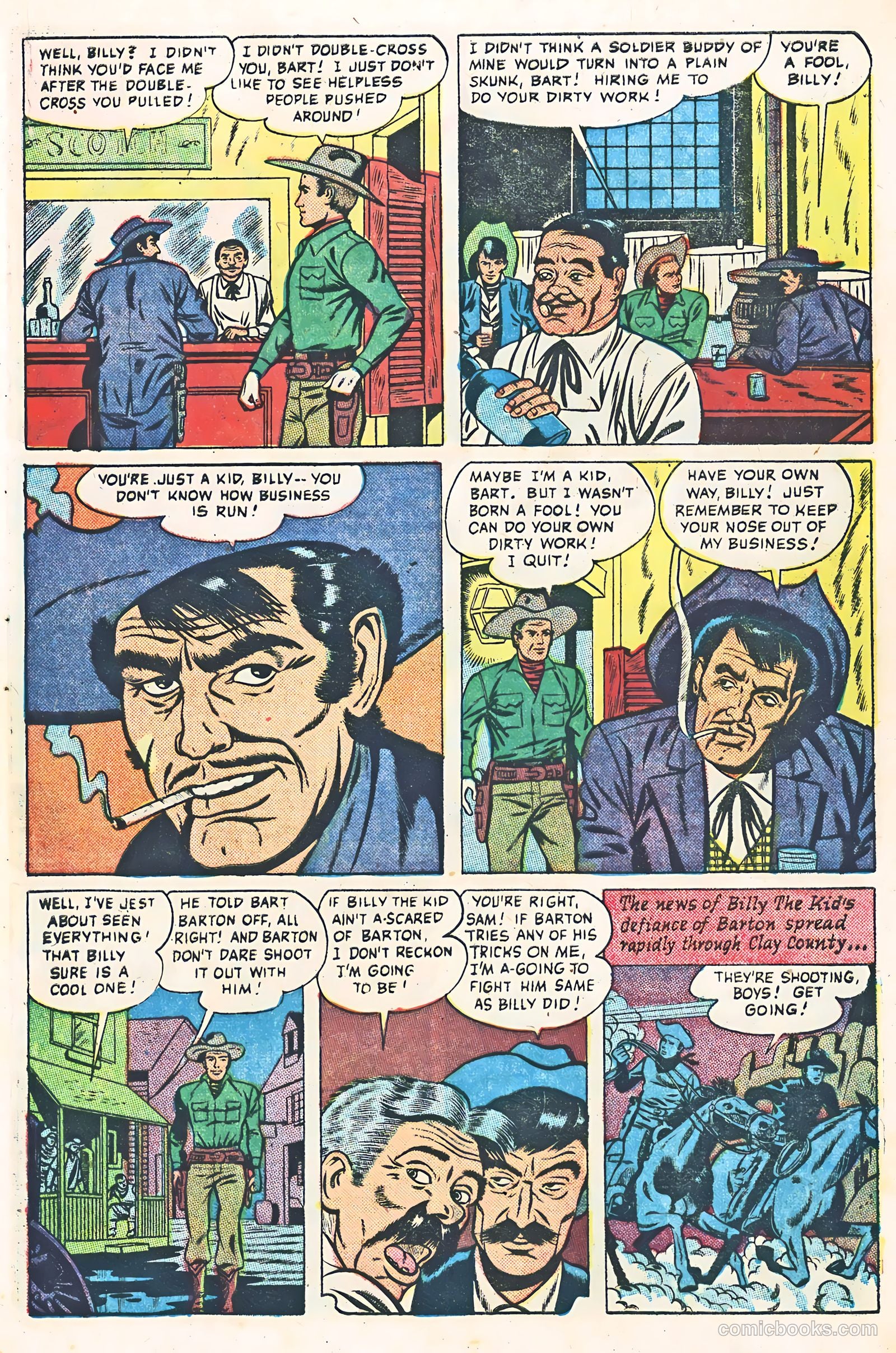 Return of the Outlaw #1 — page 9 of 37
