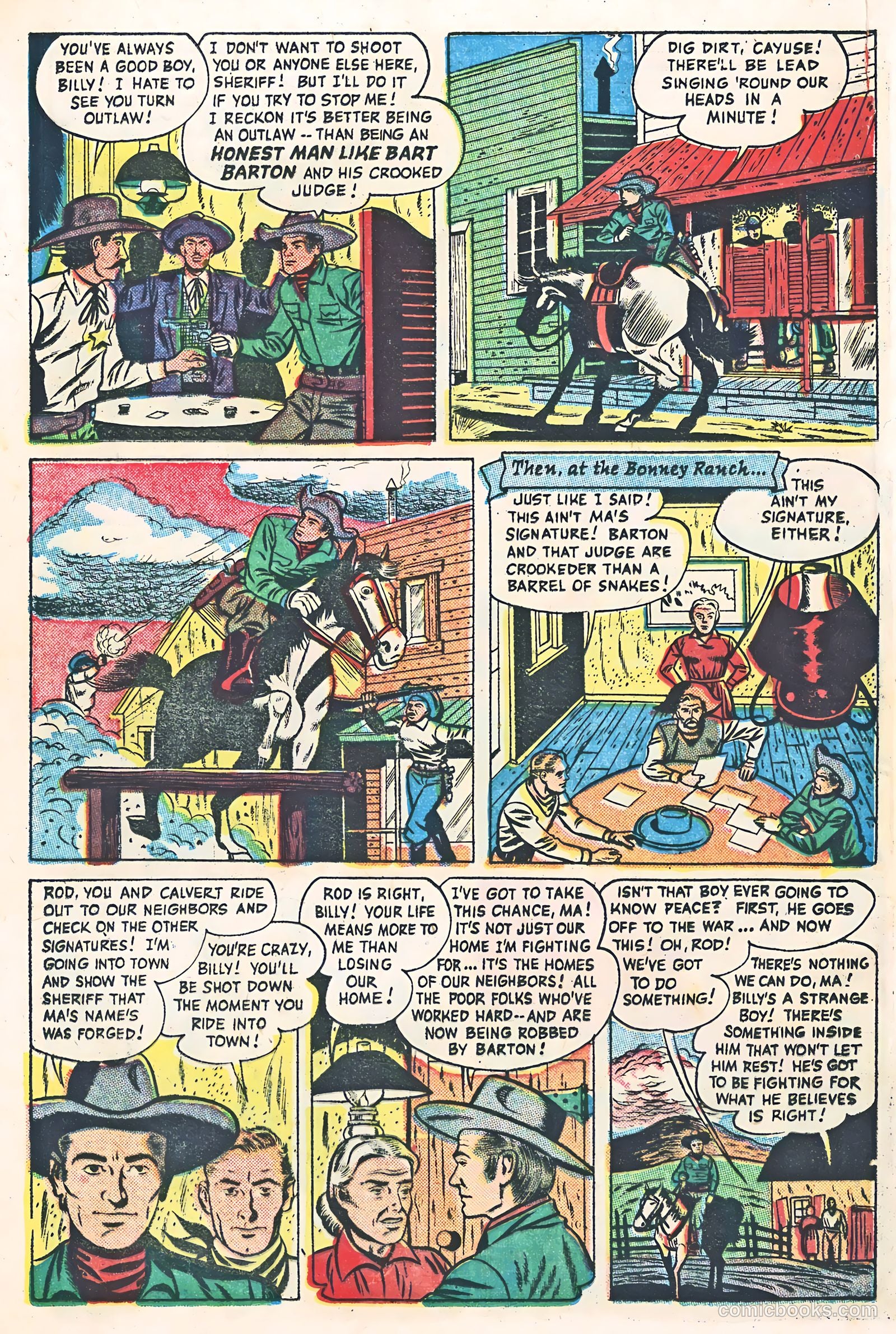 Return of the Outlaw #1 — page 12 of 37