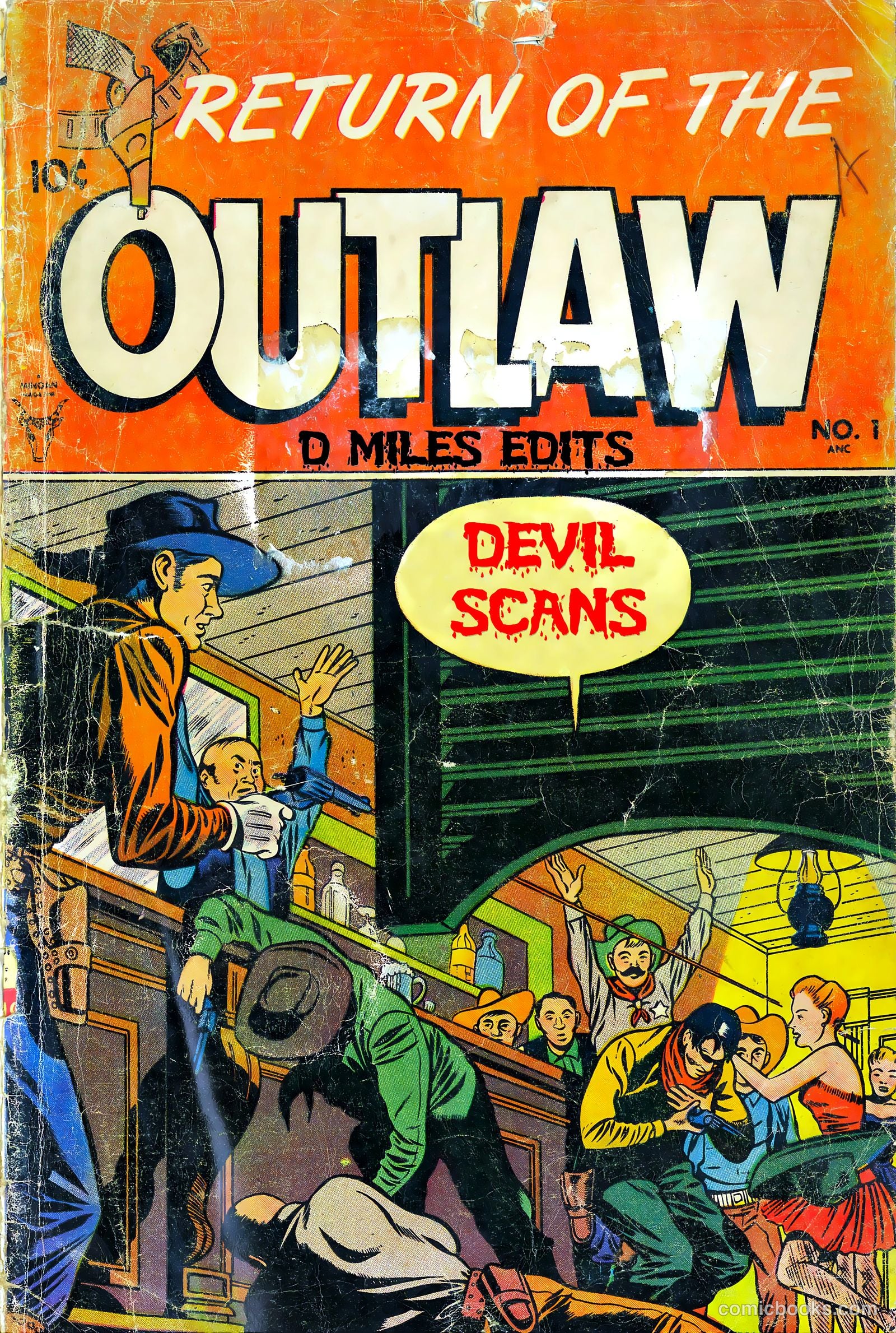 Return of the Outlaw #1 — page 37 of 37