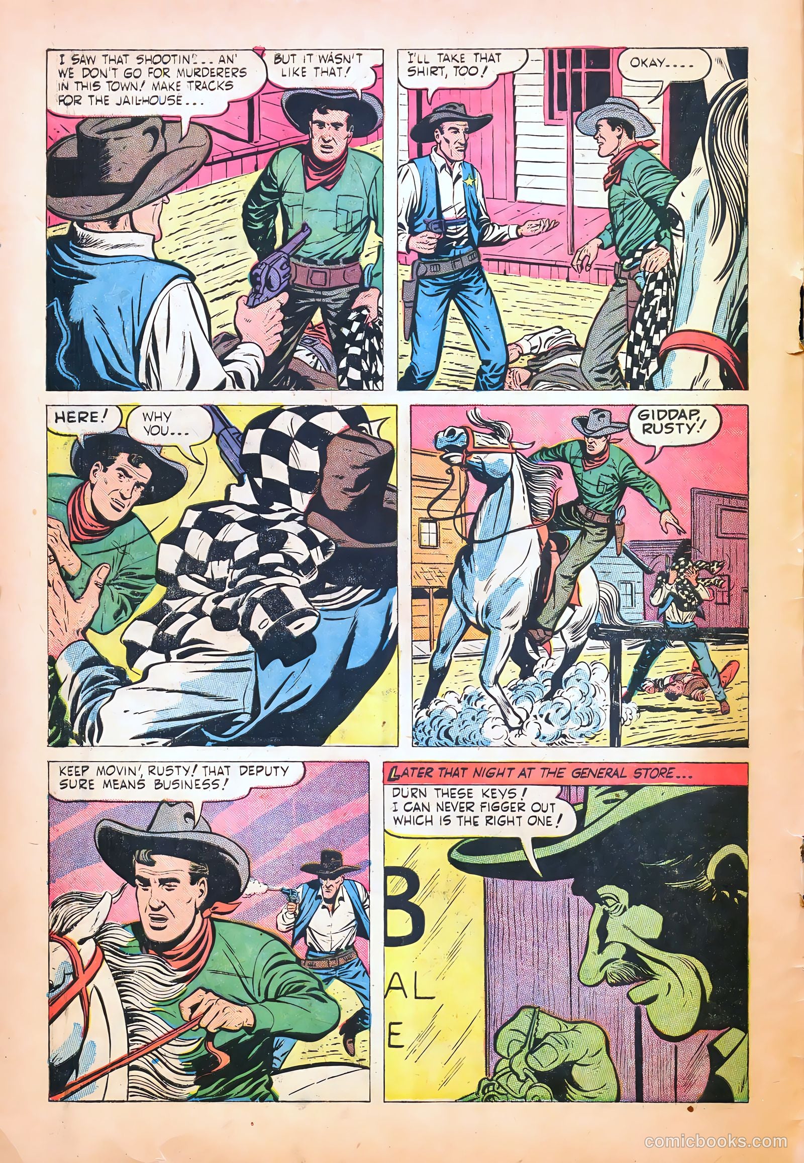 Return of the Outlaw #2 — page 6 of 36