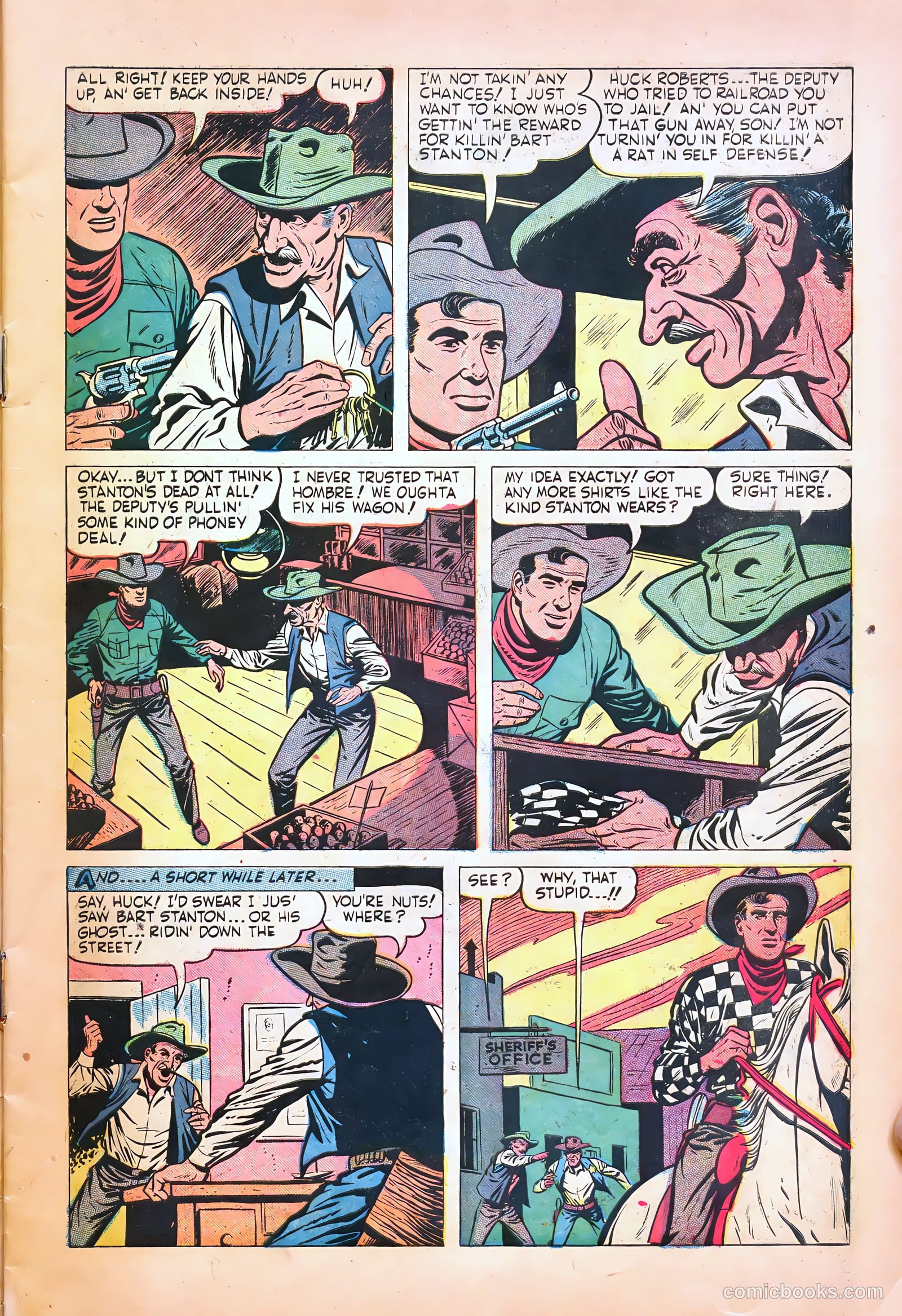 Return of the Outlaw #2 — page 7 of 36