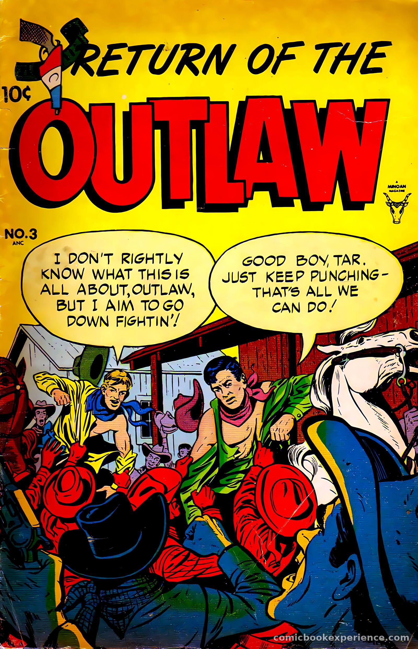 Return of the Outlaw #3 — page 1 of 38