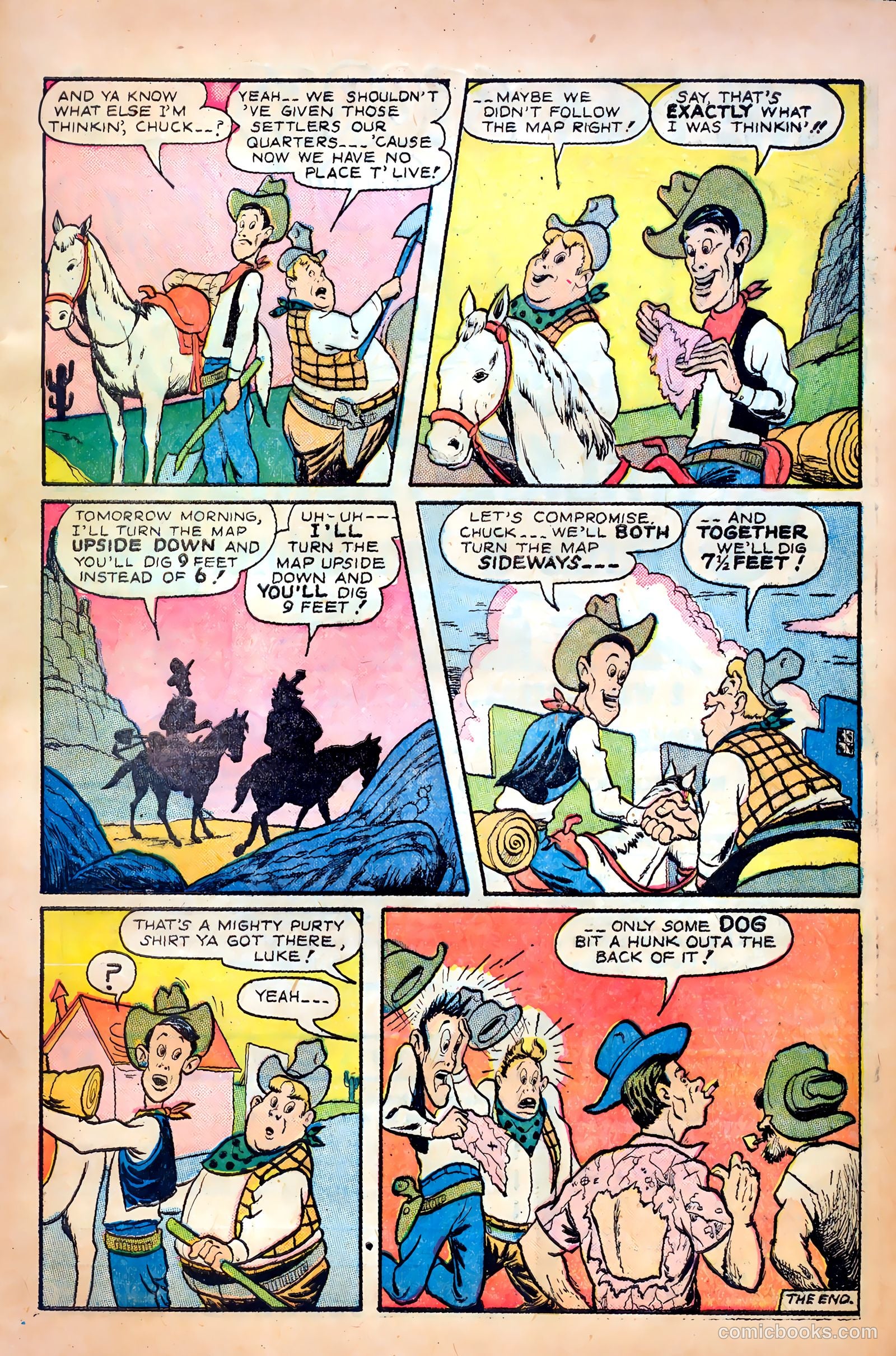 Return of the Outlaw #3 — page 35 of 38