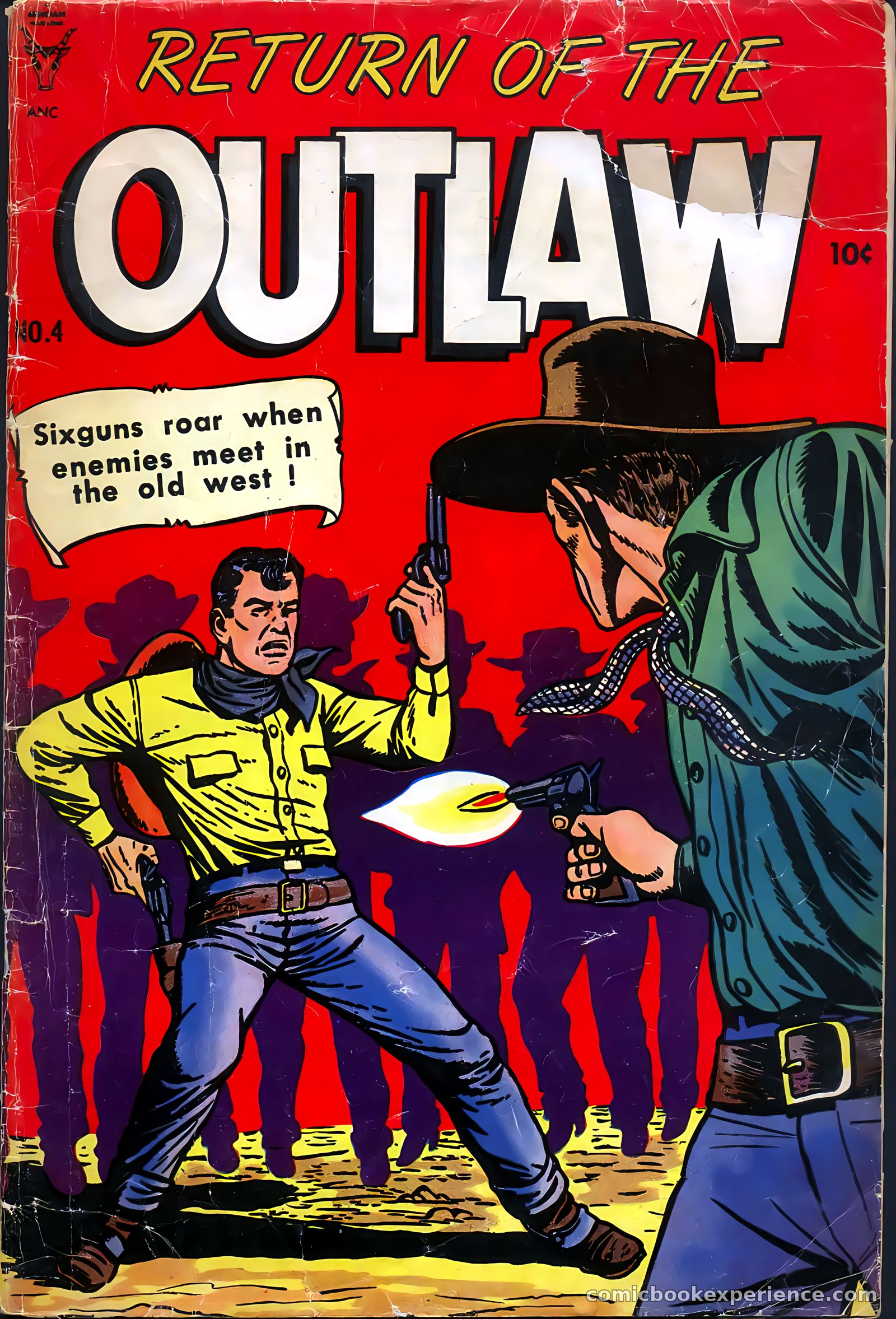 Return of the Outlaw #4 — page 1 of 36