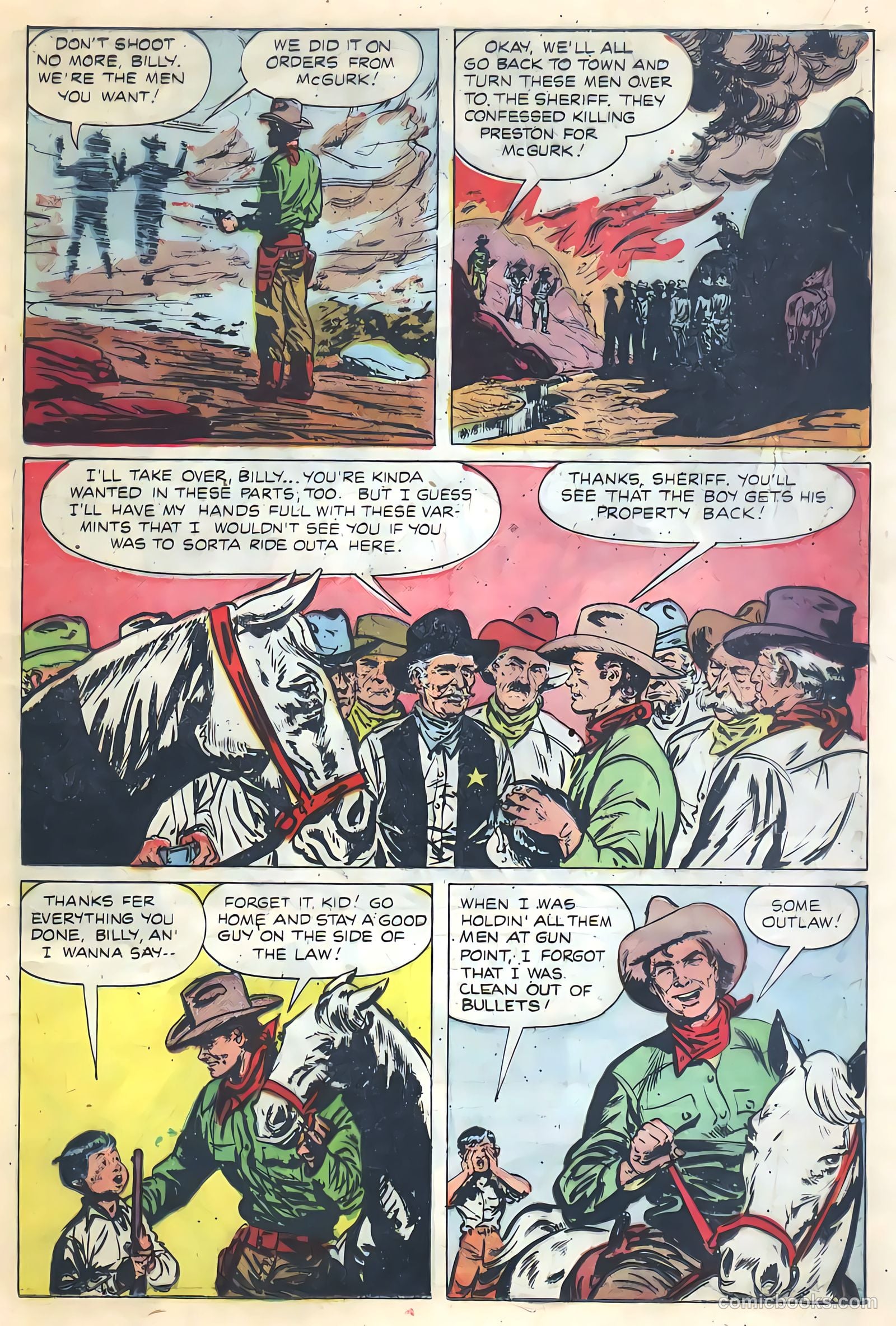 Return of the Outlaw #4 — page 15 of 36