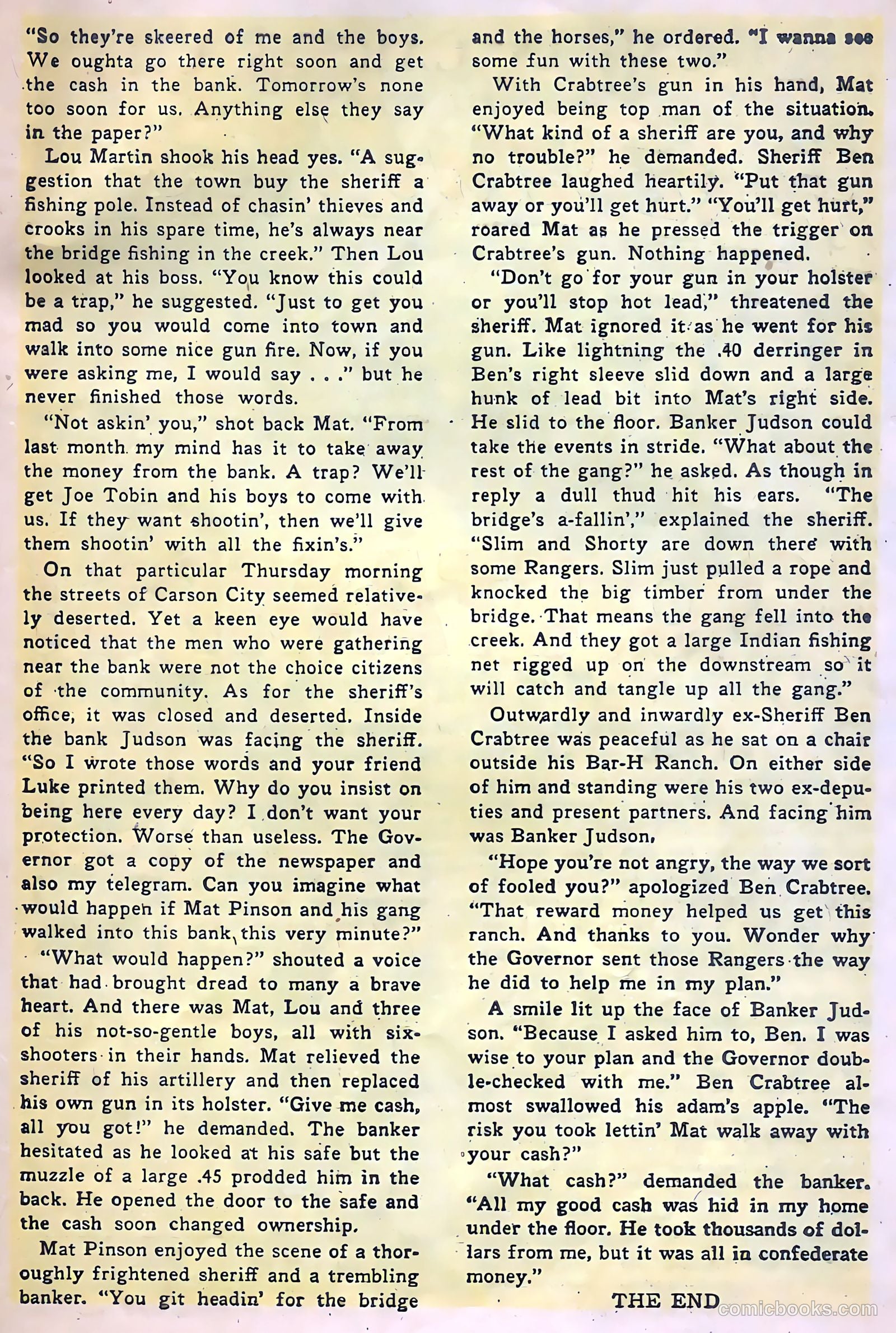 Return of the Outlaw #4 — page 33 of 36