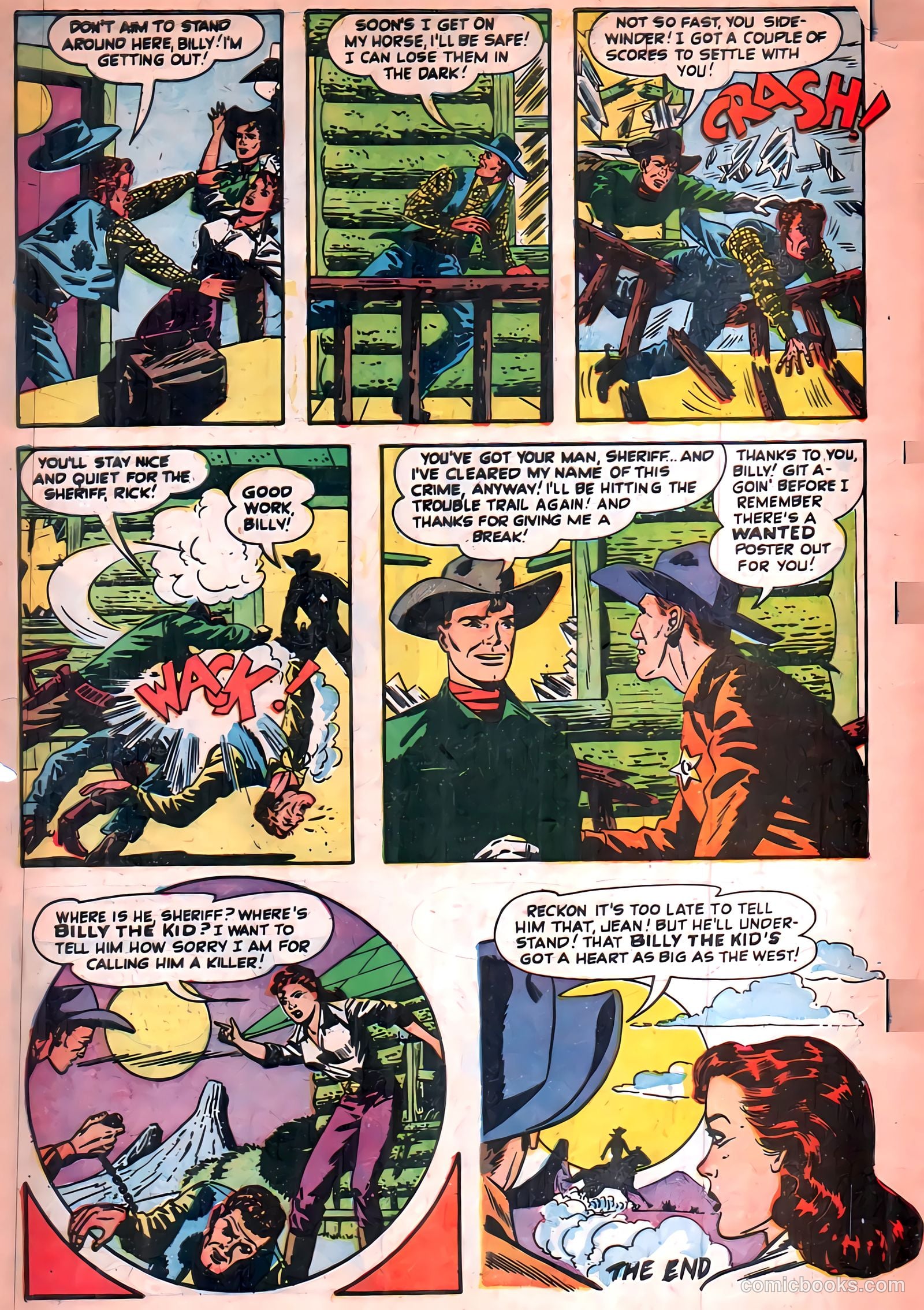 Return of the Outlaw #5 — page 34 of 36