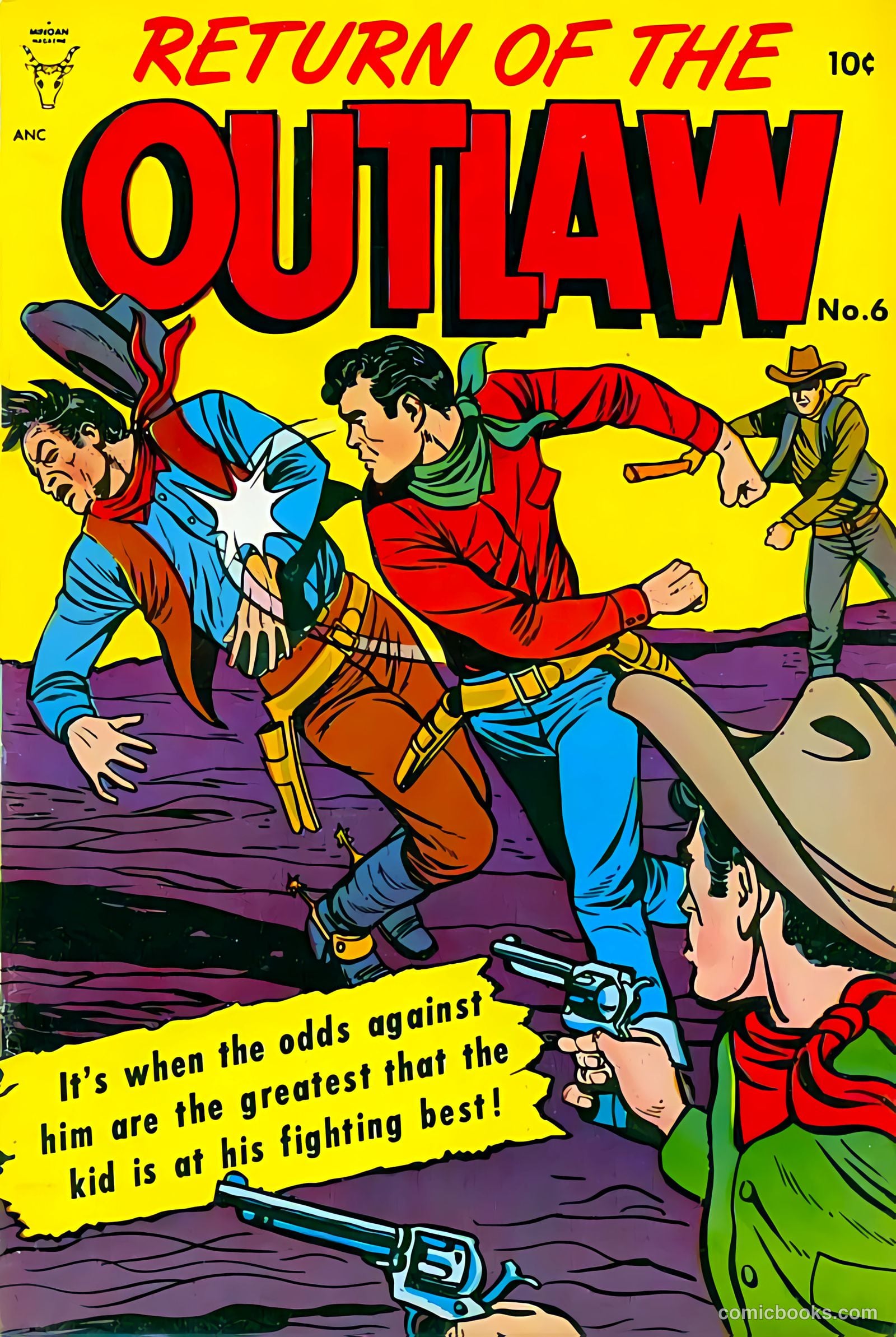 Return of the Outlaw #6 — page 1 of 36