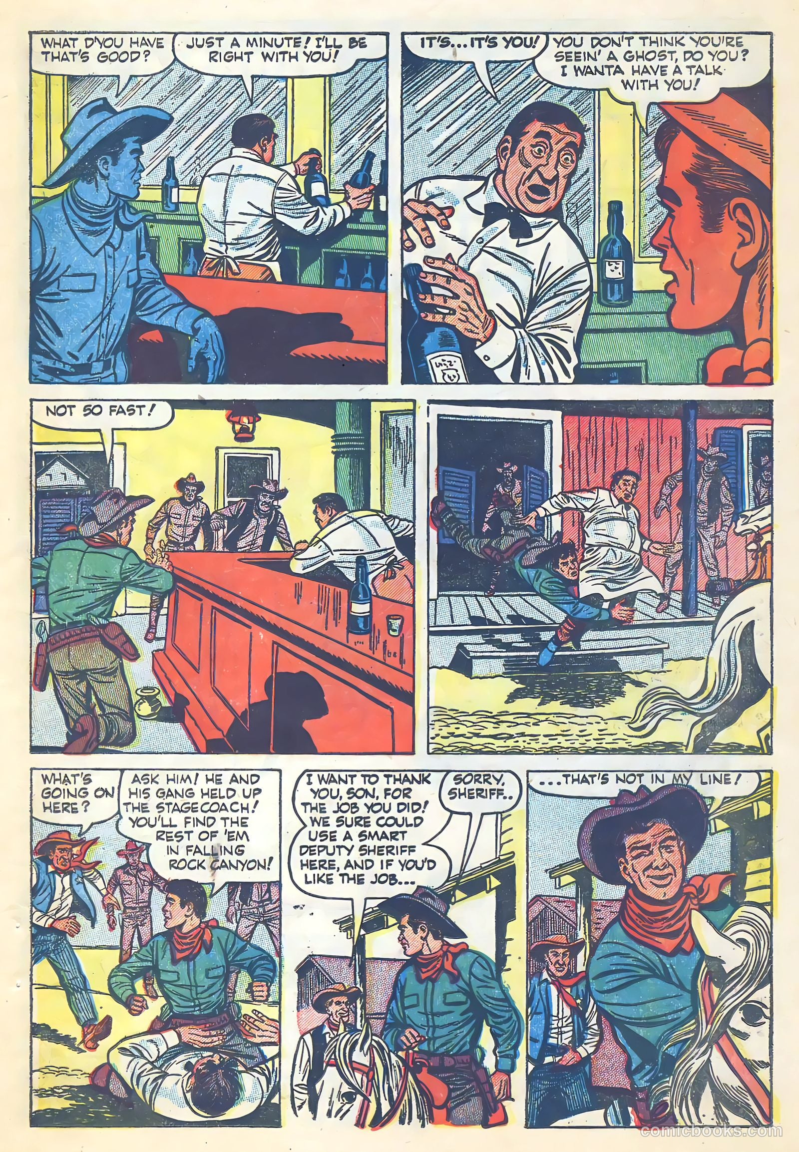 Return of the Outlaw #6 — page 21 of 36