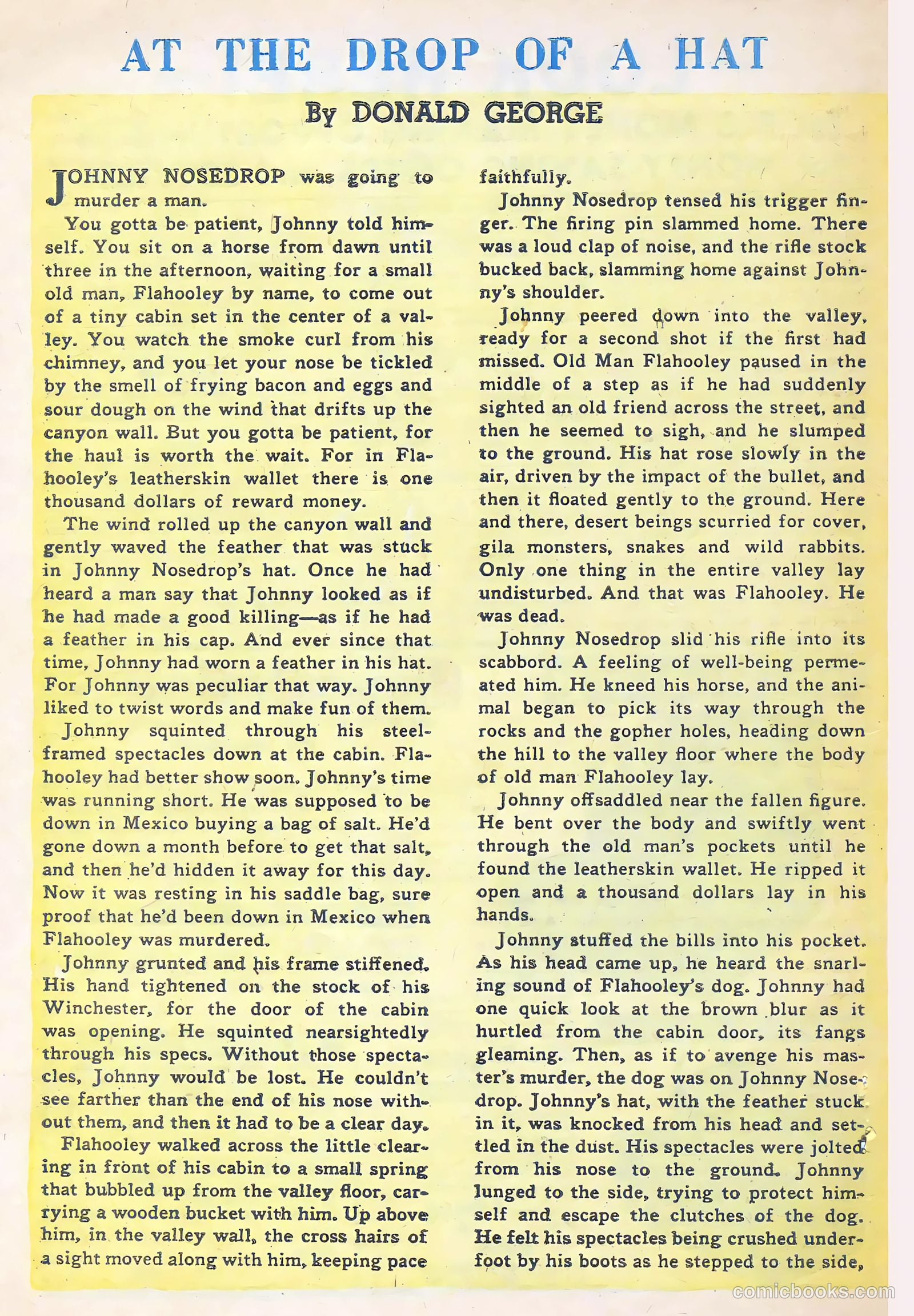 Return of the Outlaw #6 — page 32 of 36