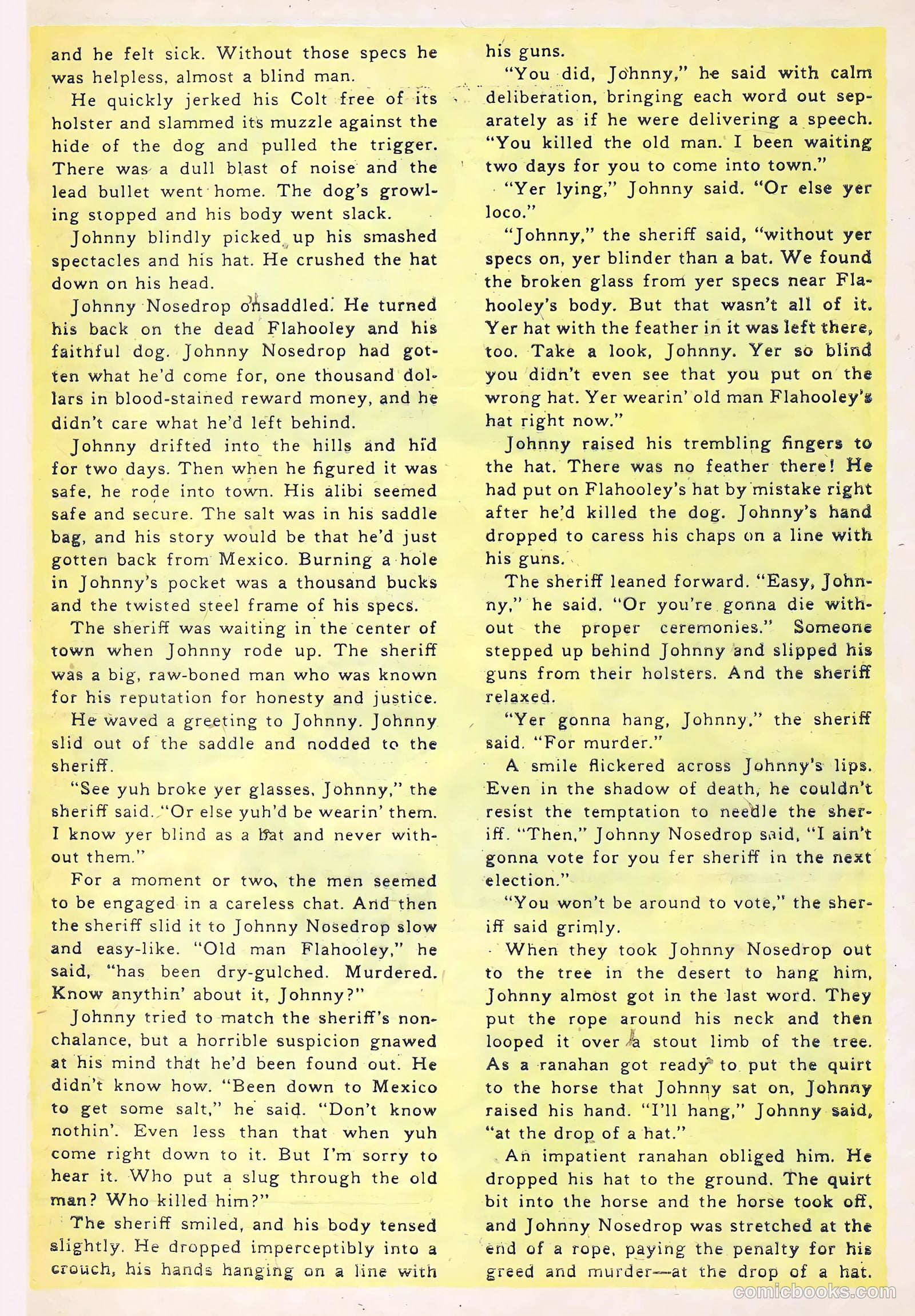 Return of the Outlaw #6 — page 33 of 36