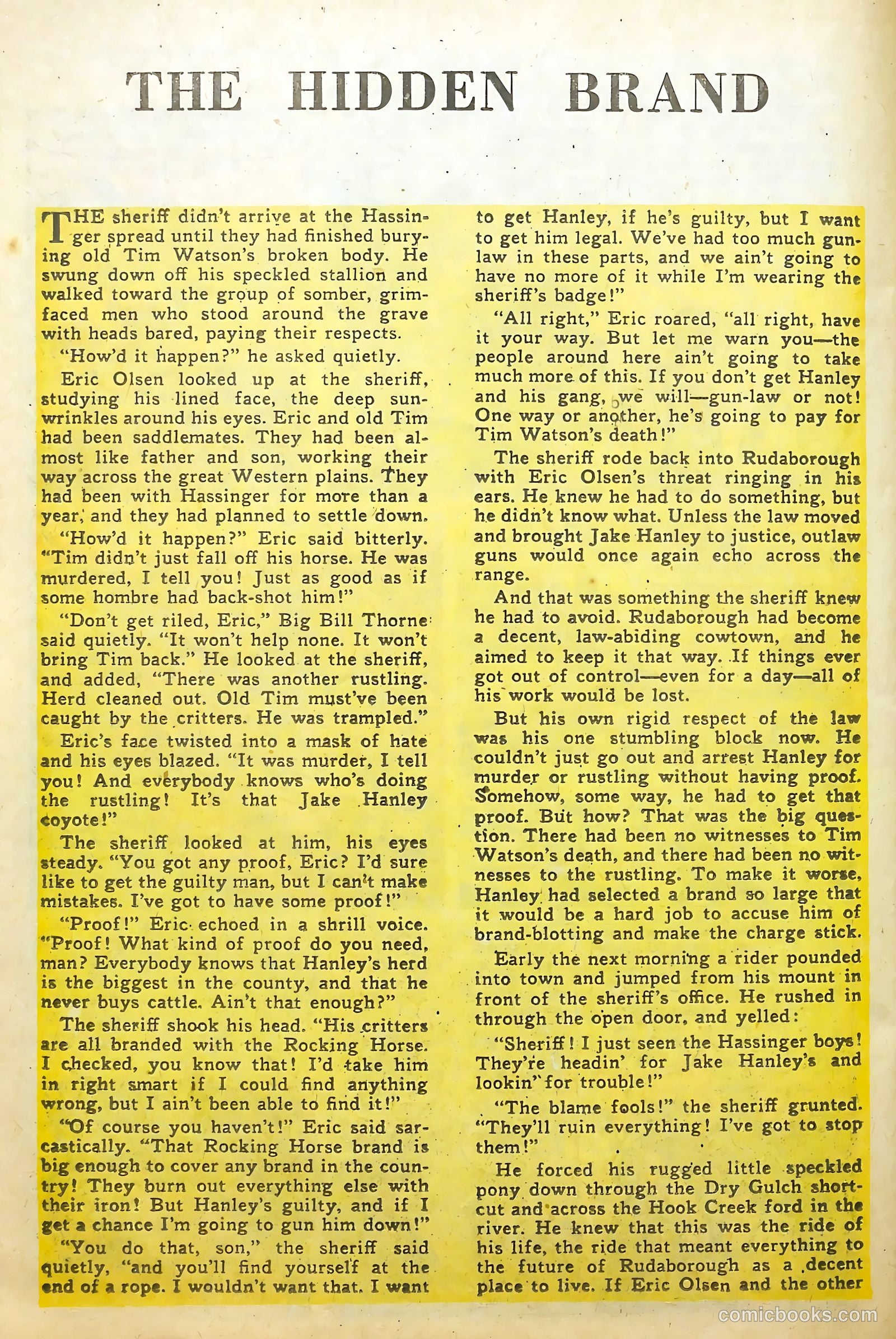 Return of the Outlaw #7 — page 24 of 36