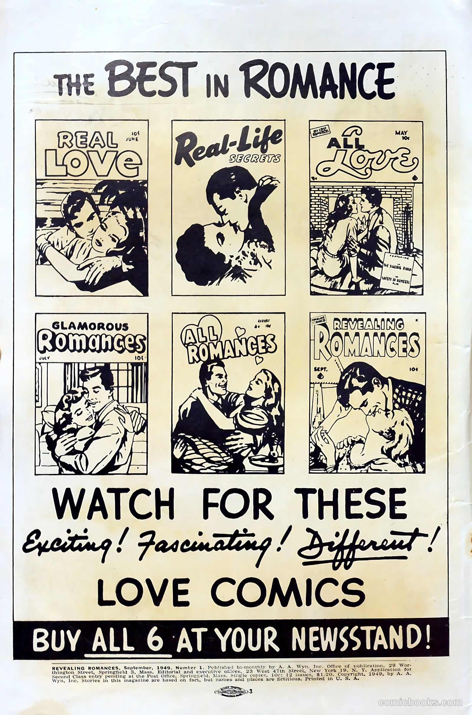 Revealing Romances #1 — page 2 of 36