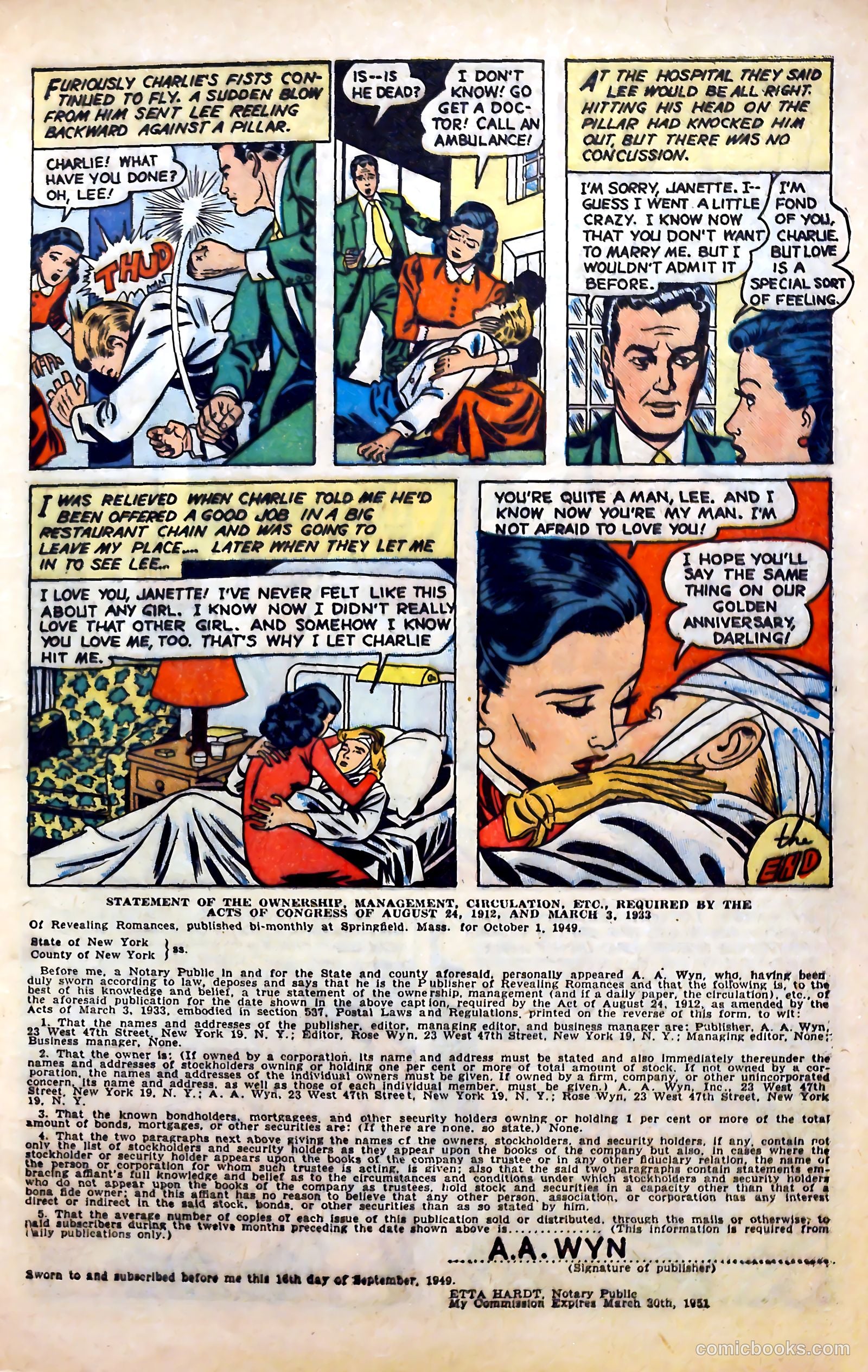 Revealing Romances #4 — page 9 of 53