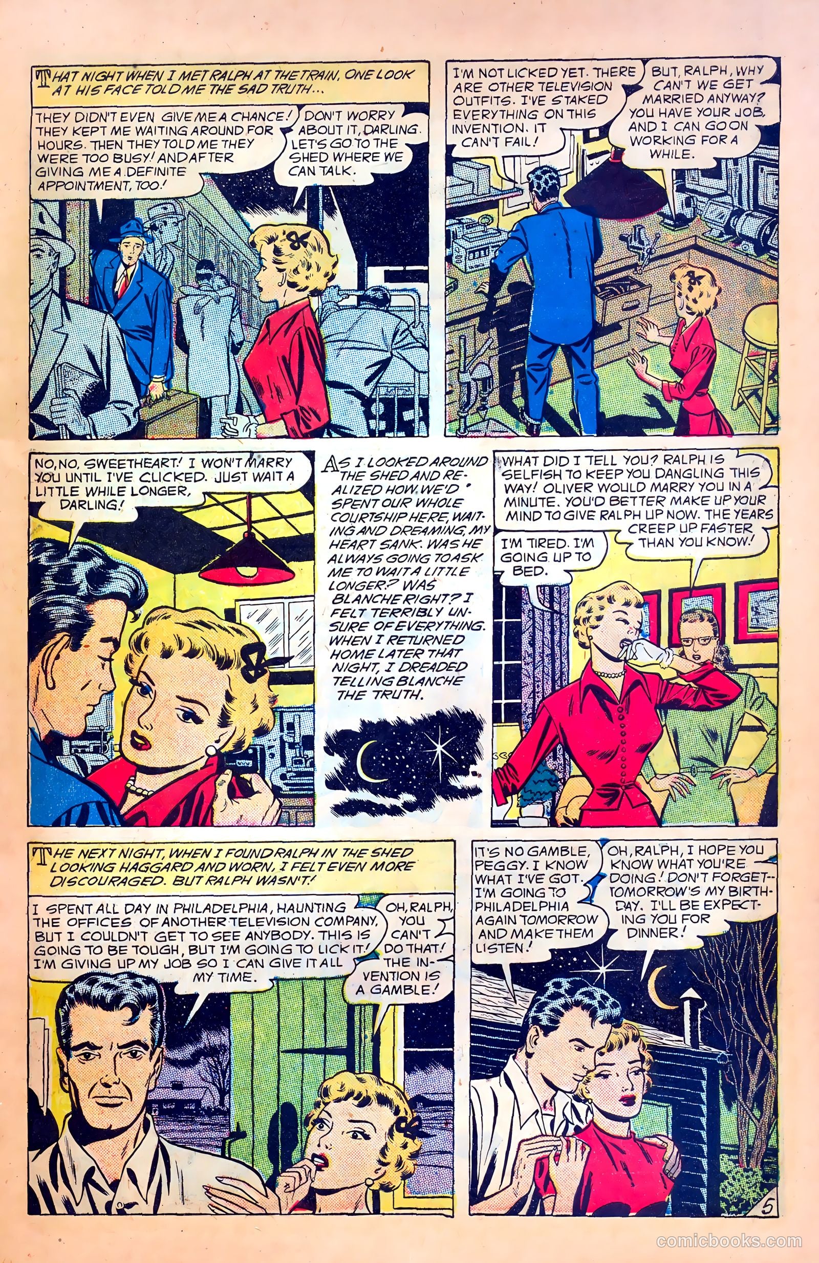 Revealing Romances #5 — page 7 of 36