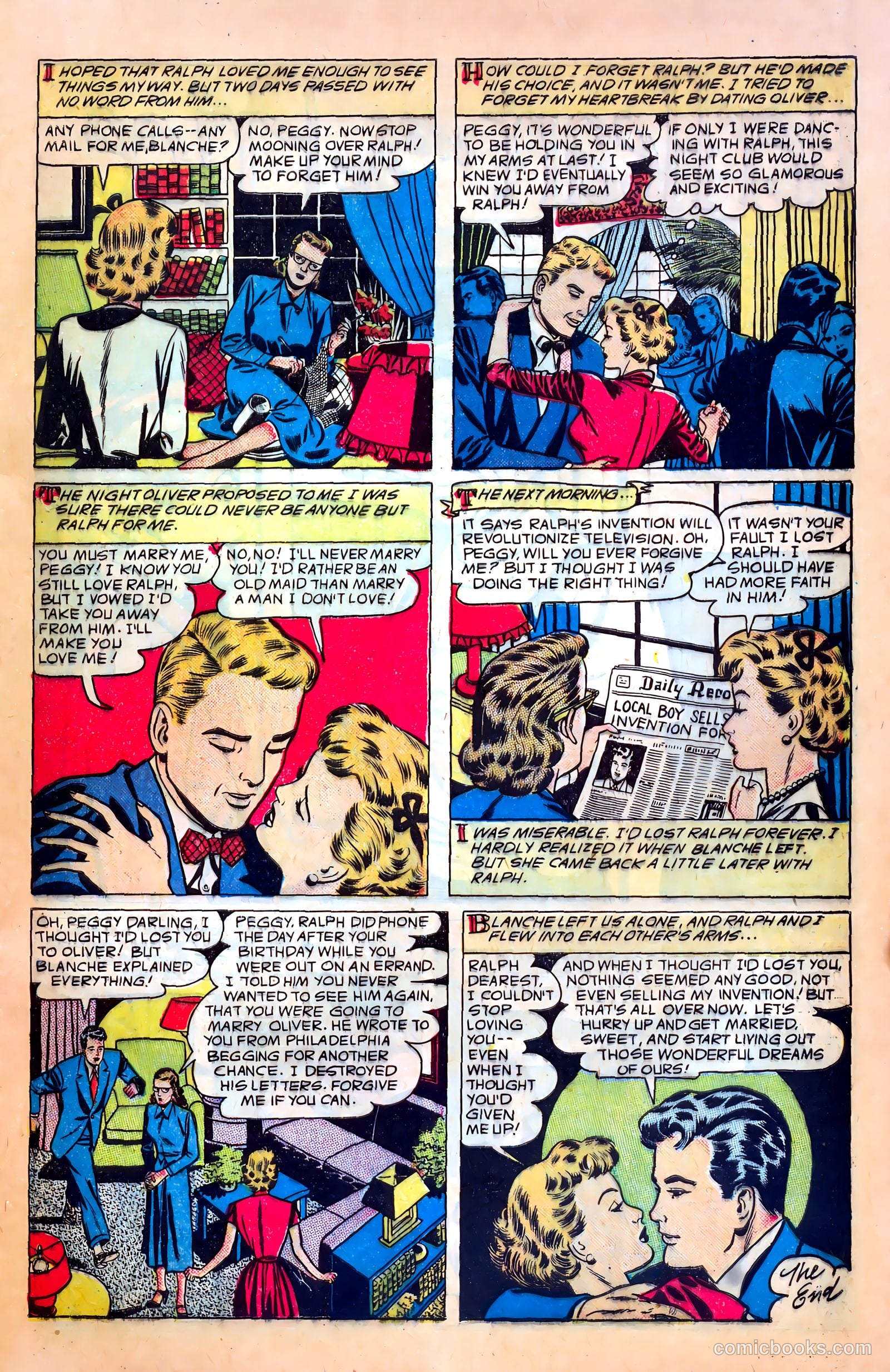 Revealing Romances #5 — page 9 of 36