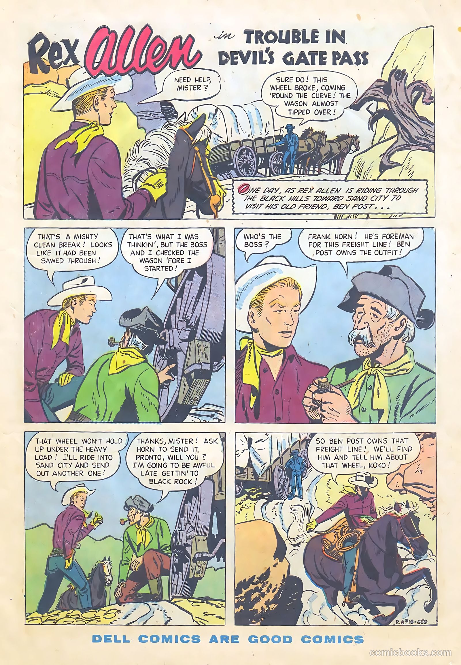 Rex Allen #18 — page 3 of 36