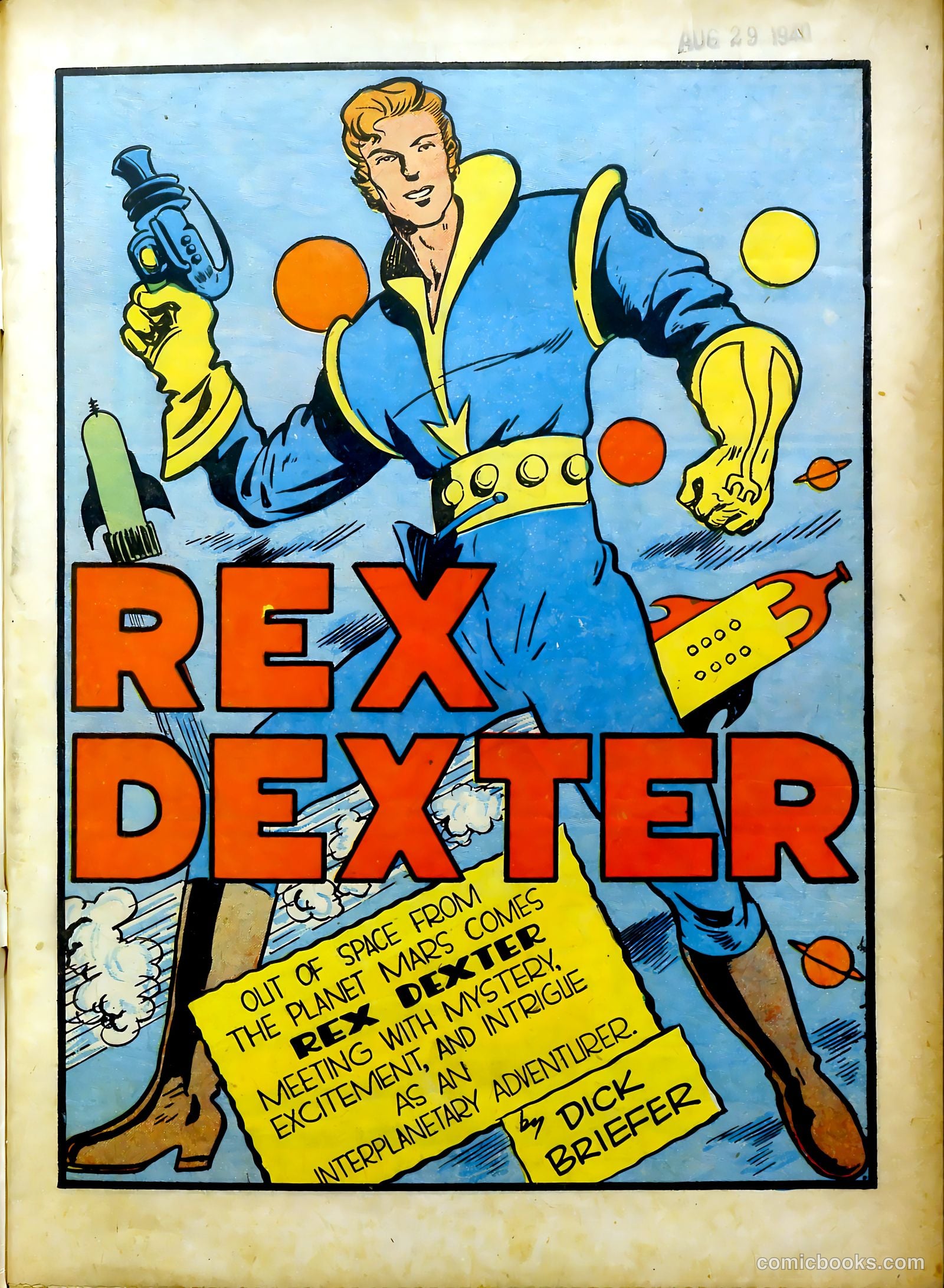 Rex Dexter of Mars #1 — page 3 of 68