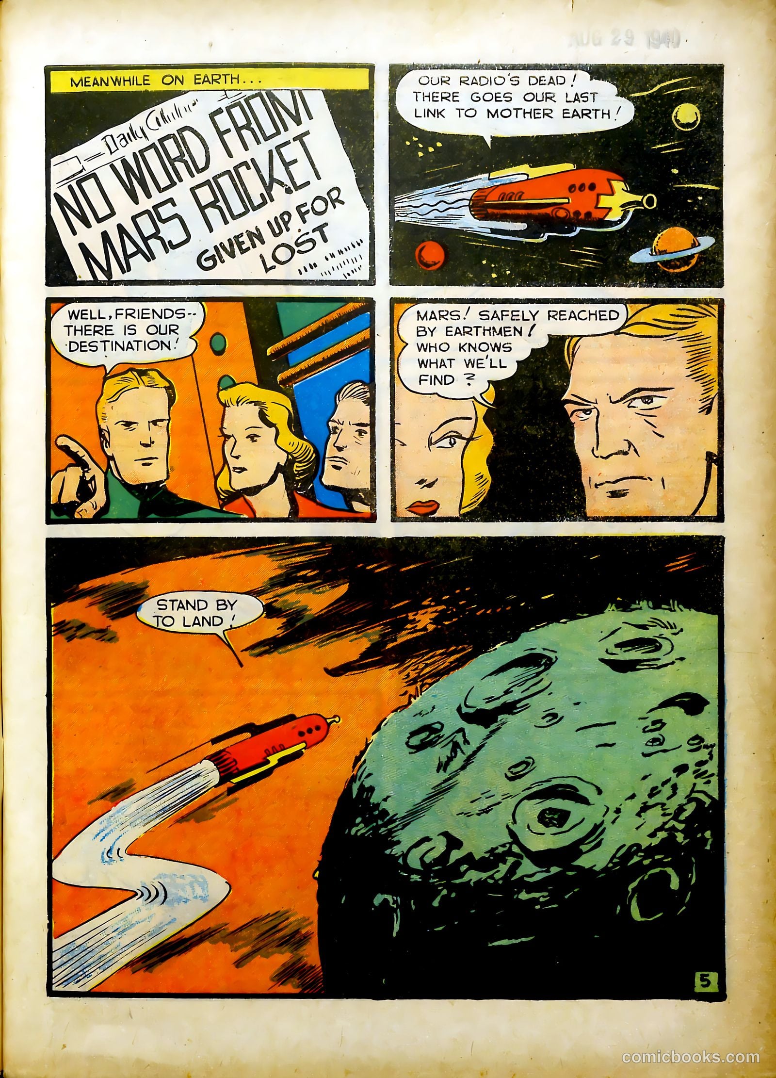 Rex Dexter of Mars #1 — page 7 of 68
