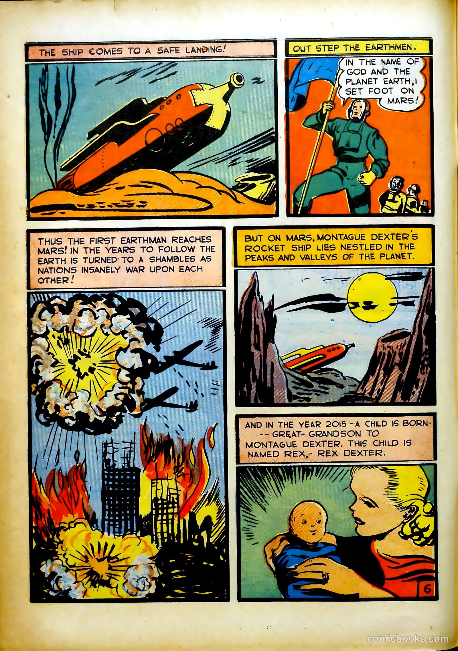 Rex Dexter of Mars #1 — page 8 of 68