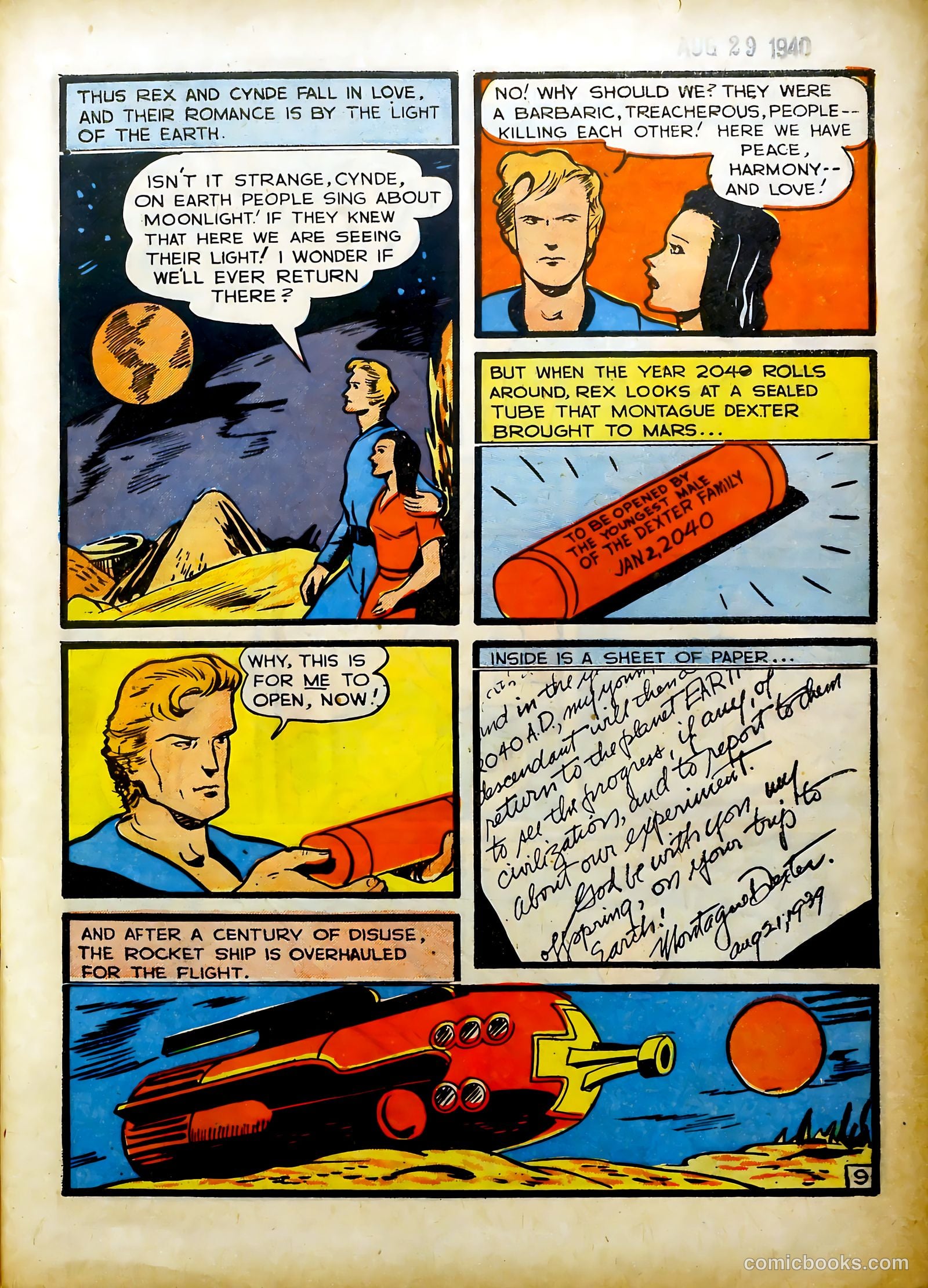Rex Dexter of Mars #1 — page 11 of 68