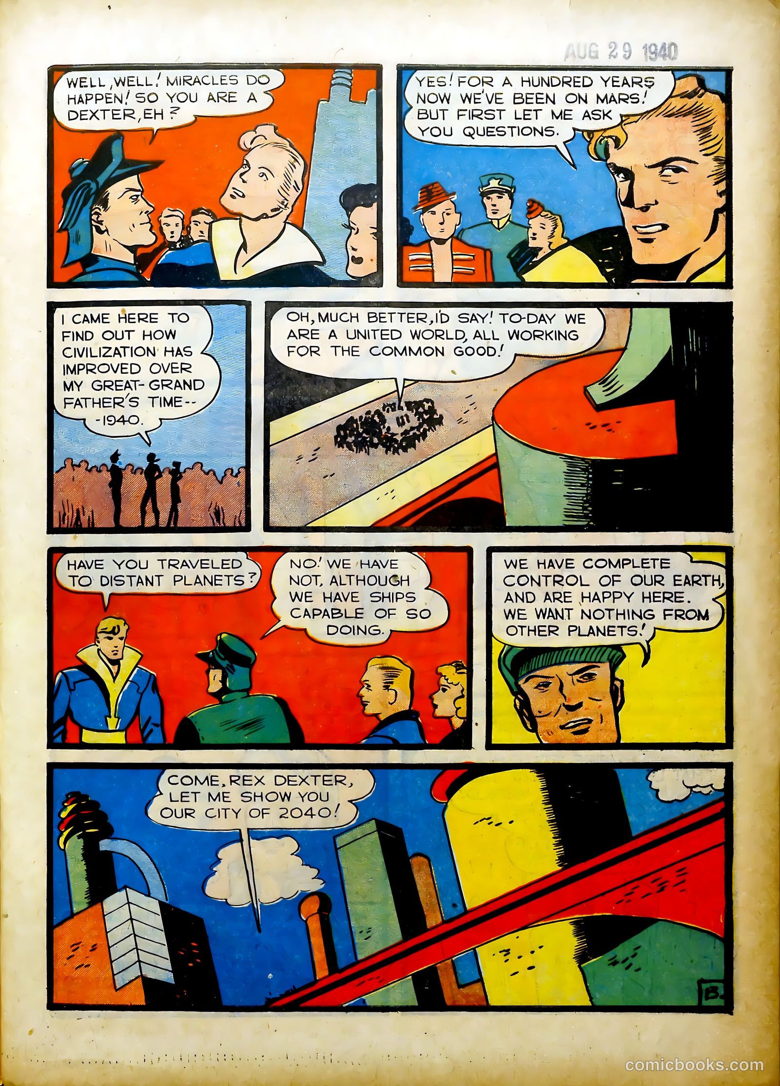 Rex Dexter of Mars #1 — page 15 of 68