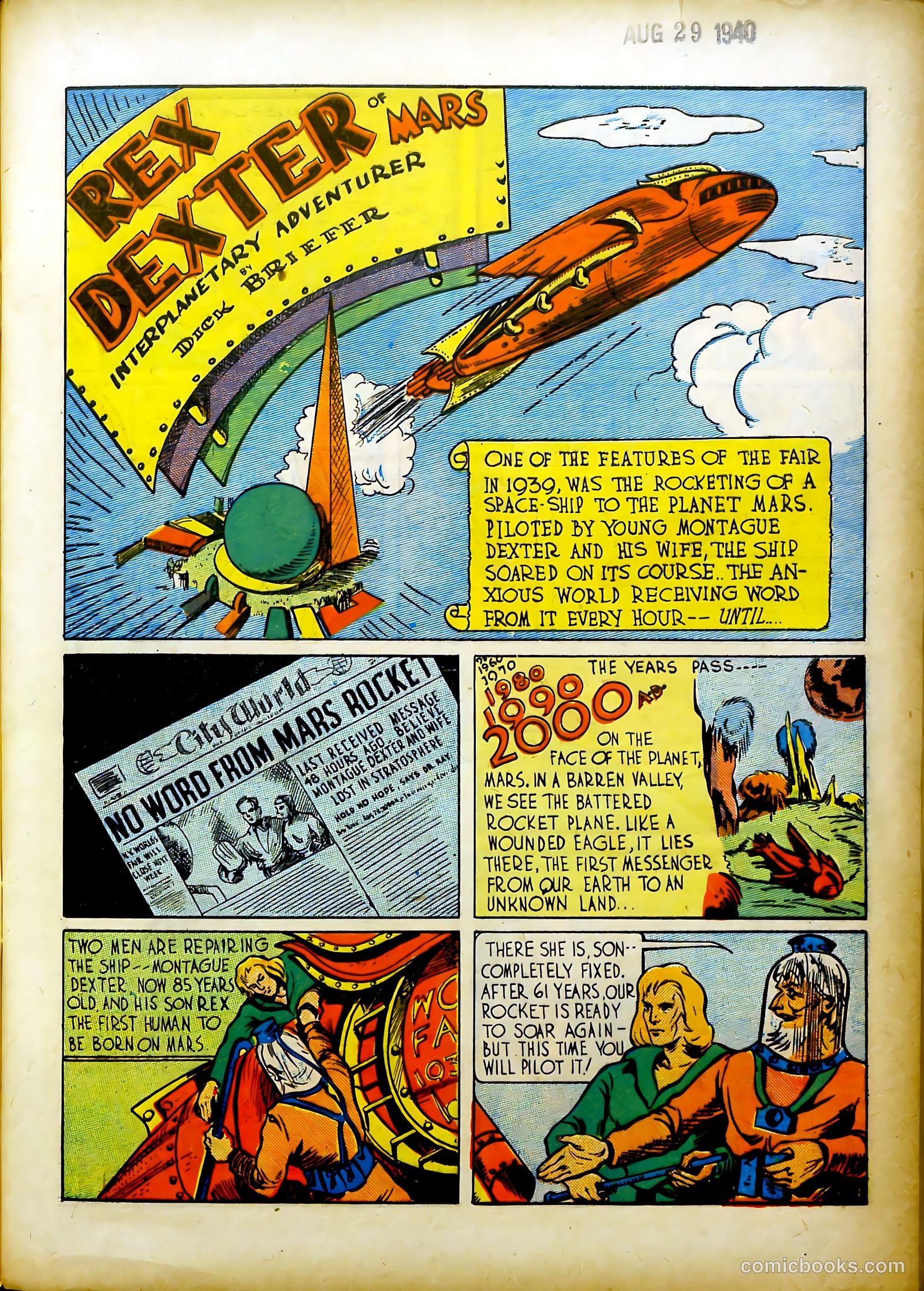 Rex Dexter of Mars #1 — page 17 of 68