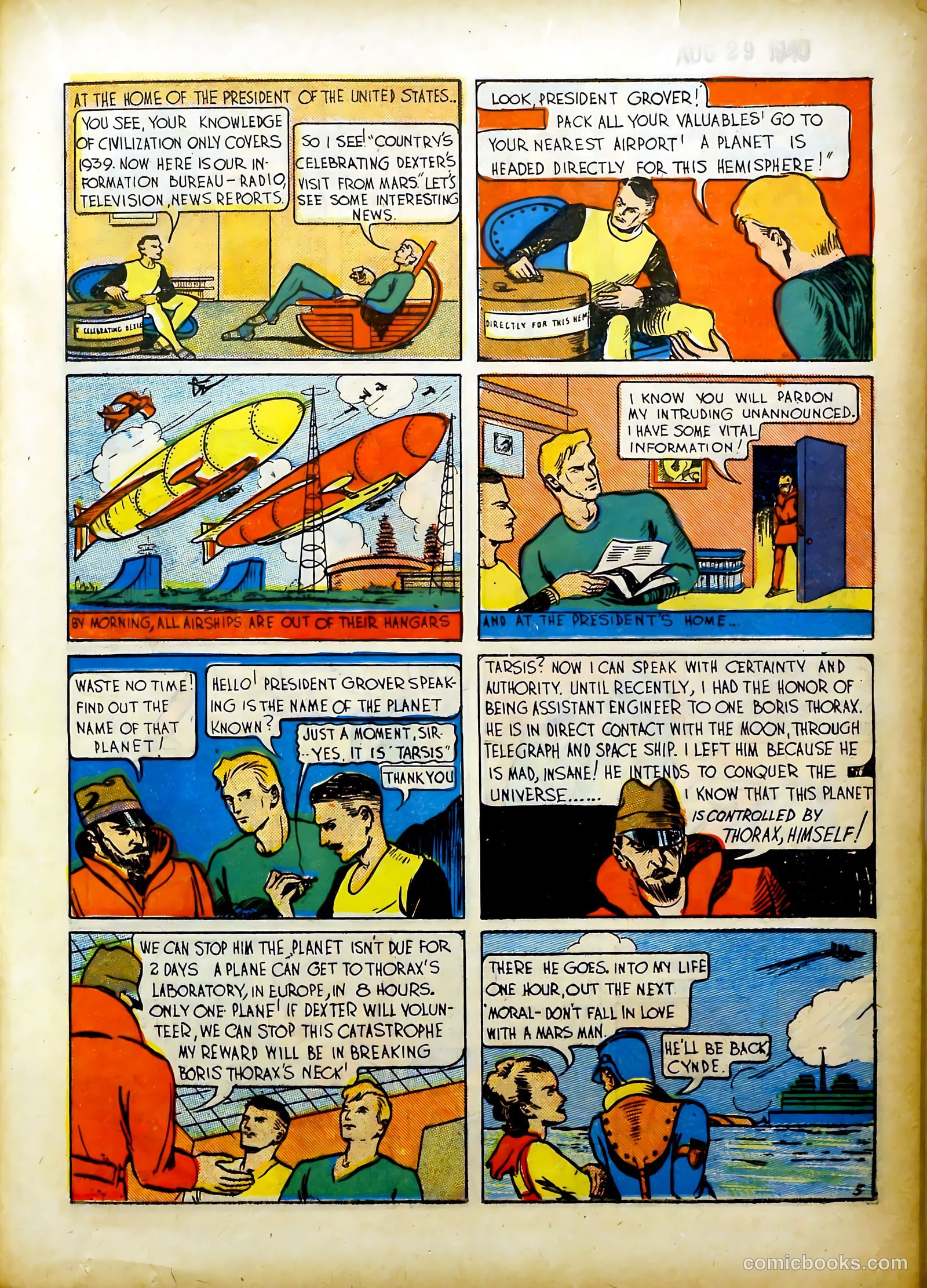 Rex Dexter of Mars #1 — page 21 of 68