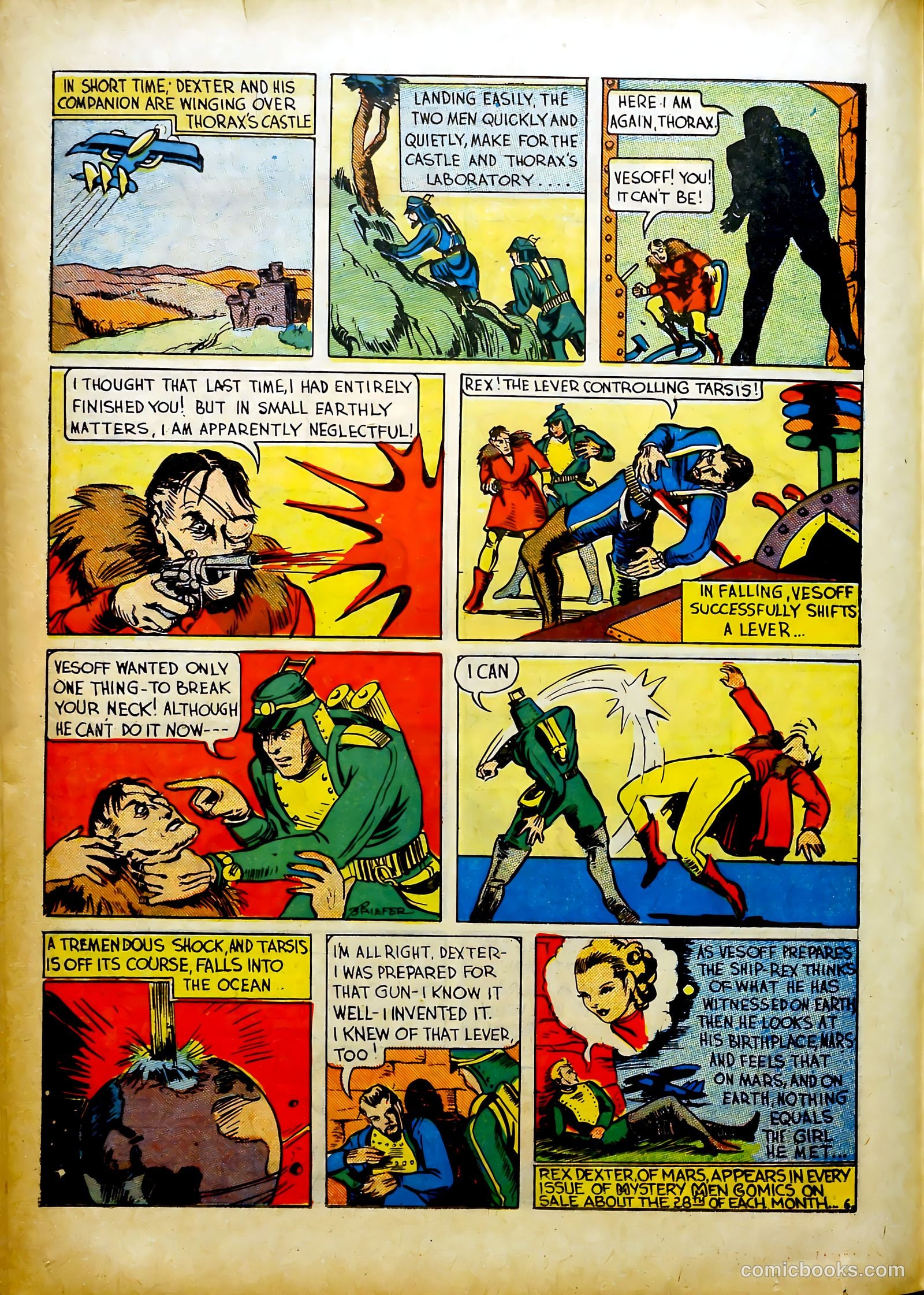 Rex Dexter of Mars #1 — page 22 of 68