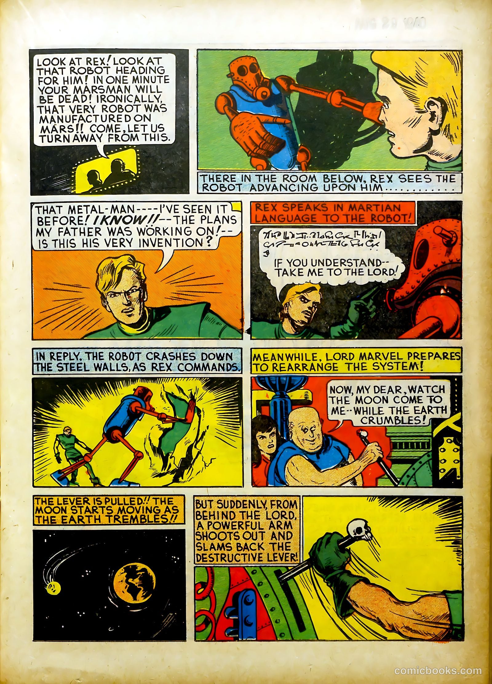 Rex Dexter of Mars #1 — page 27 of 68
