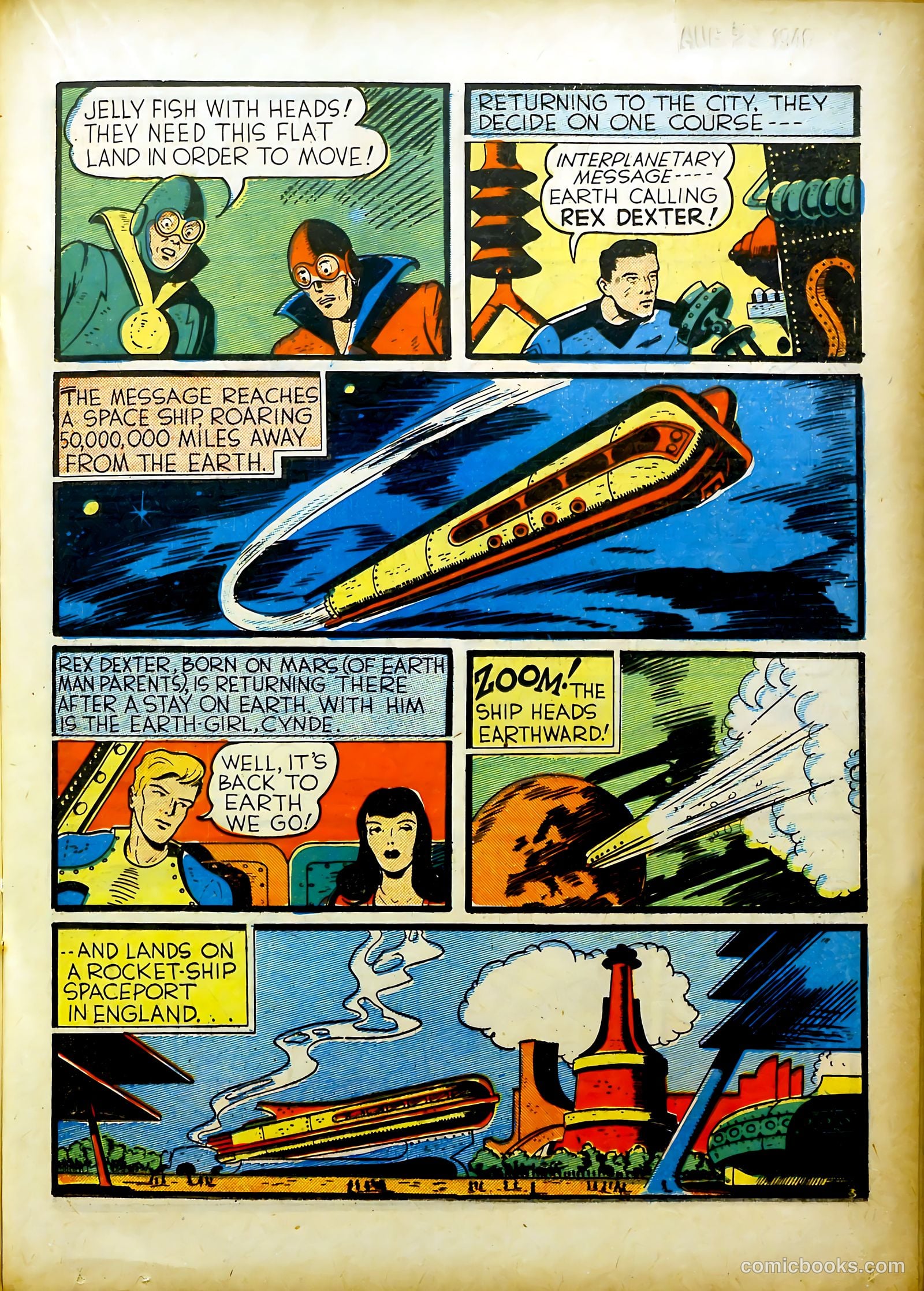 Rex Dexter of Mars #1 — page 33 of 68