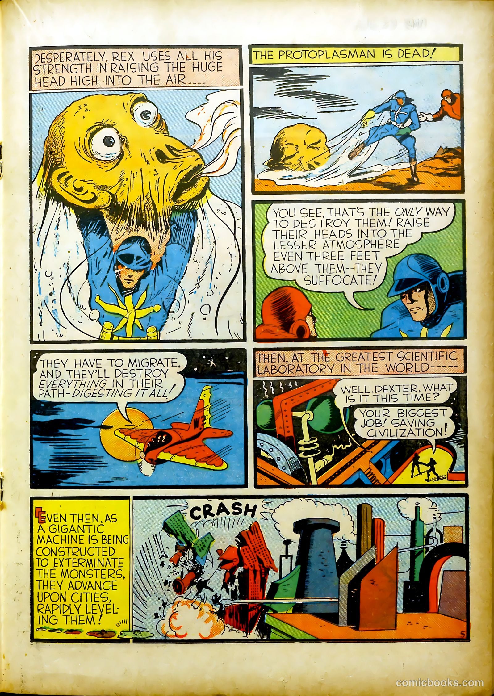 Rex Dexter of Mars #1 — page 35 of 68