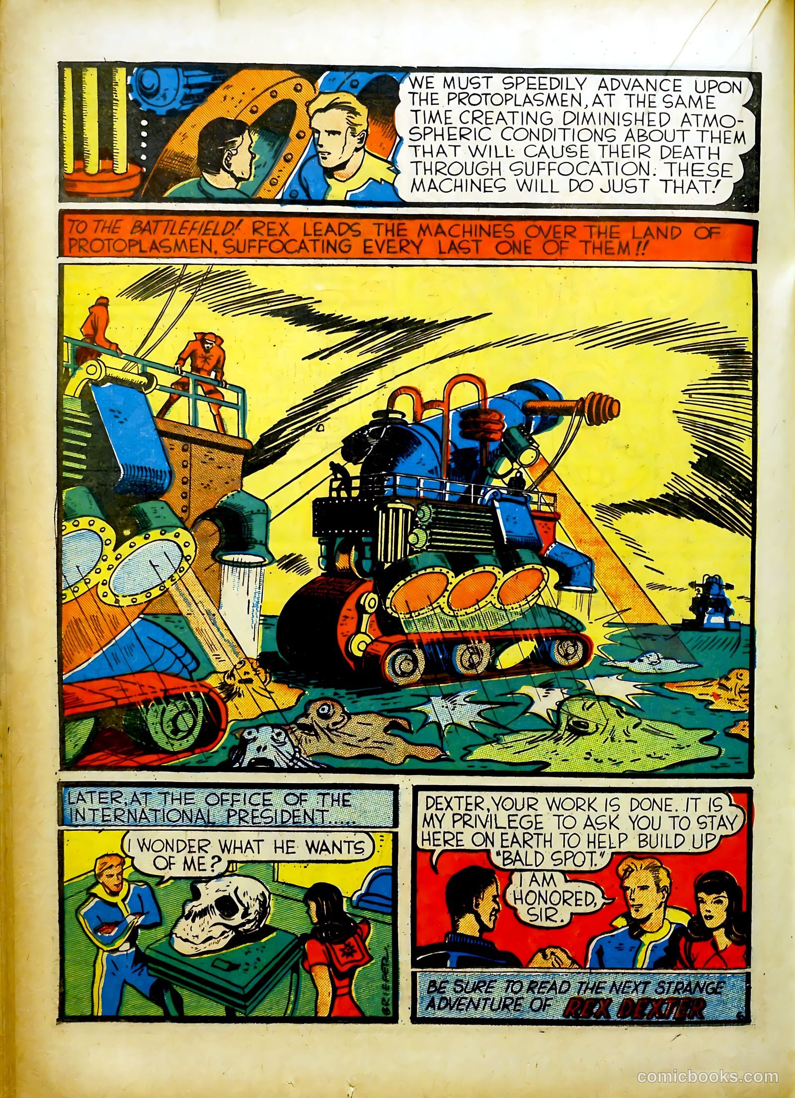 Rex Dexter of Mars #1 — page 36 of 68