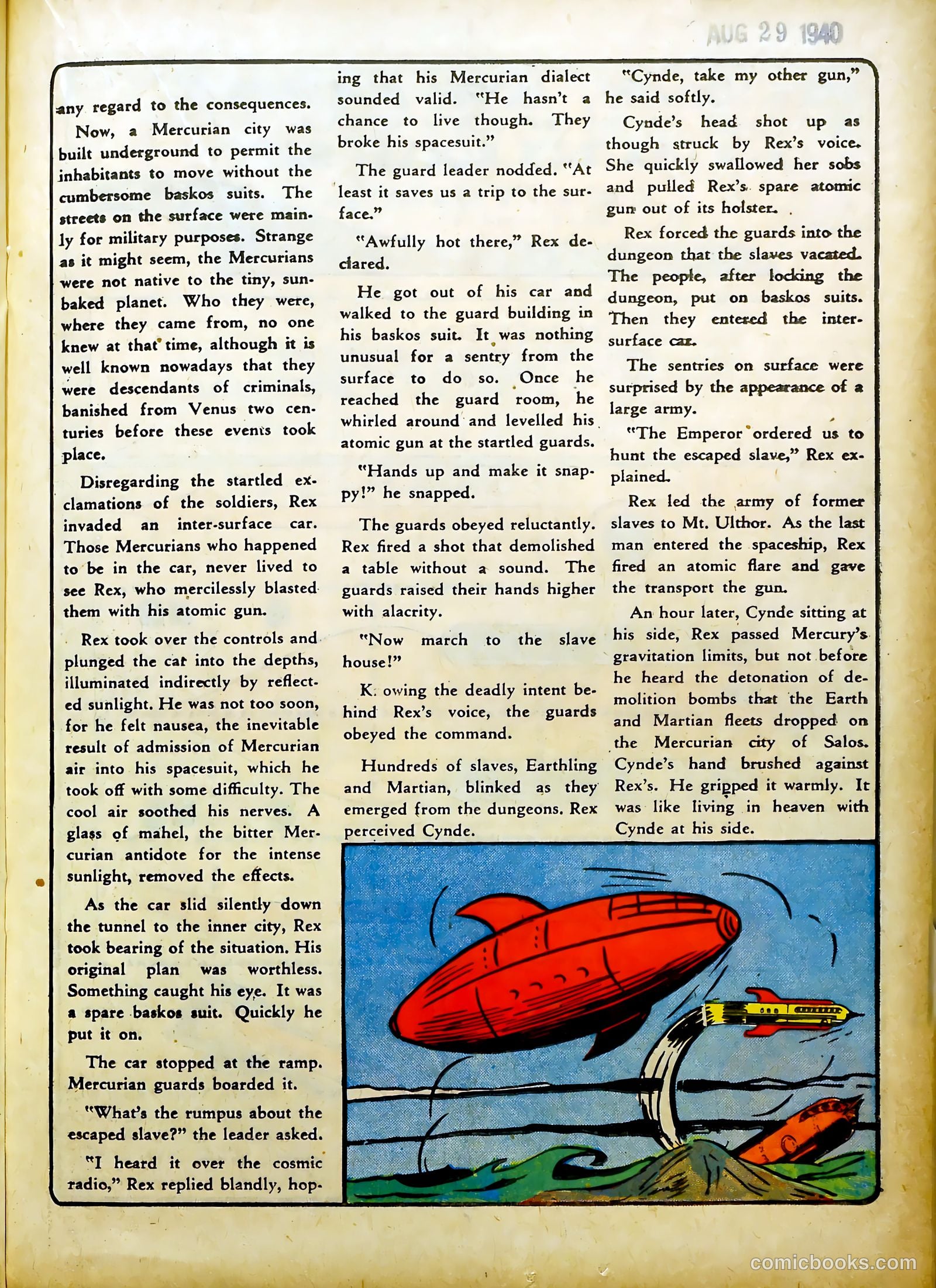 Rex Dexter of Mars #1 — page 39 of 68