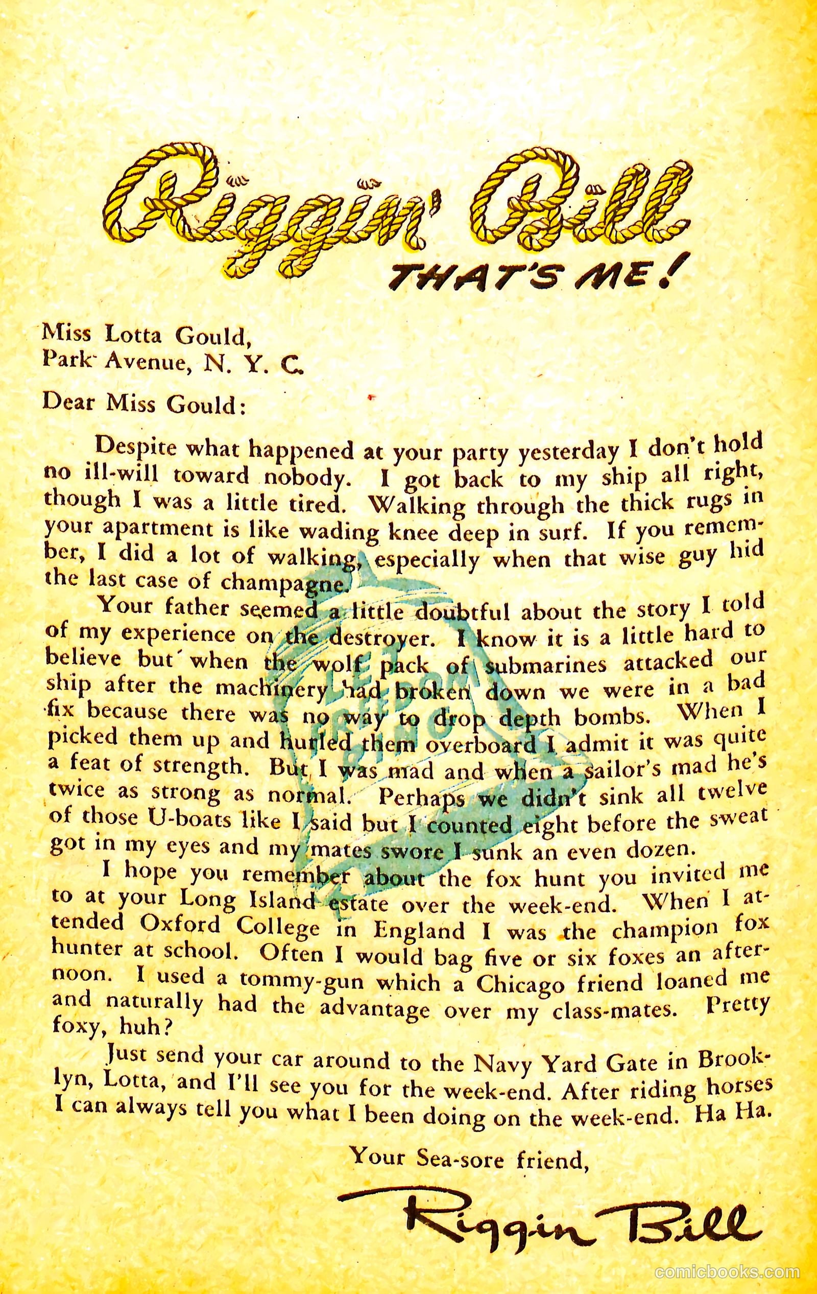 Riggin' Bill #1 — page 8 of 68